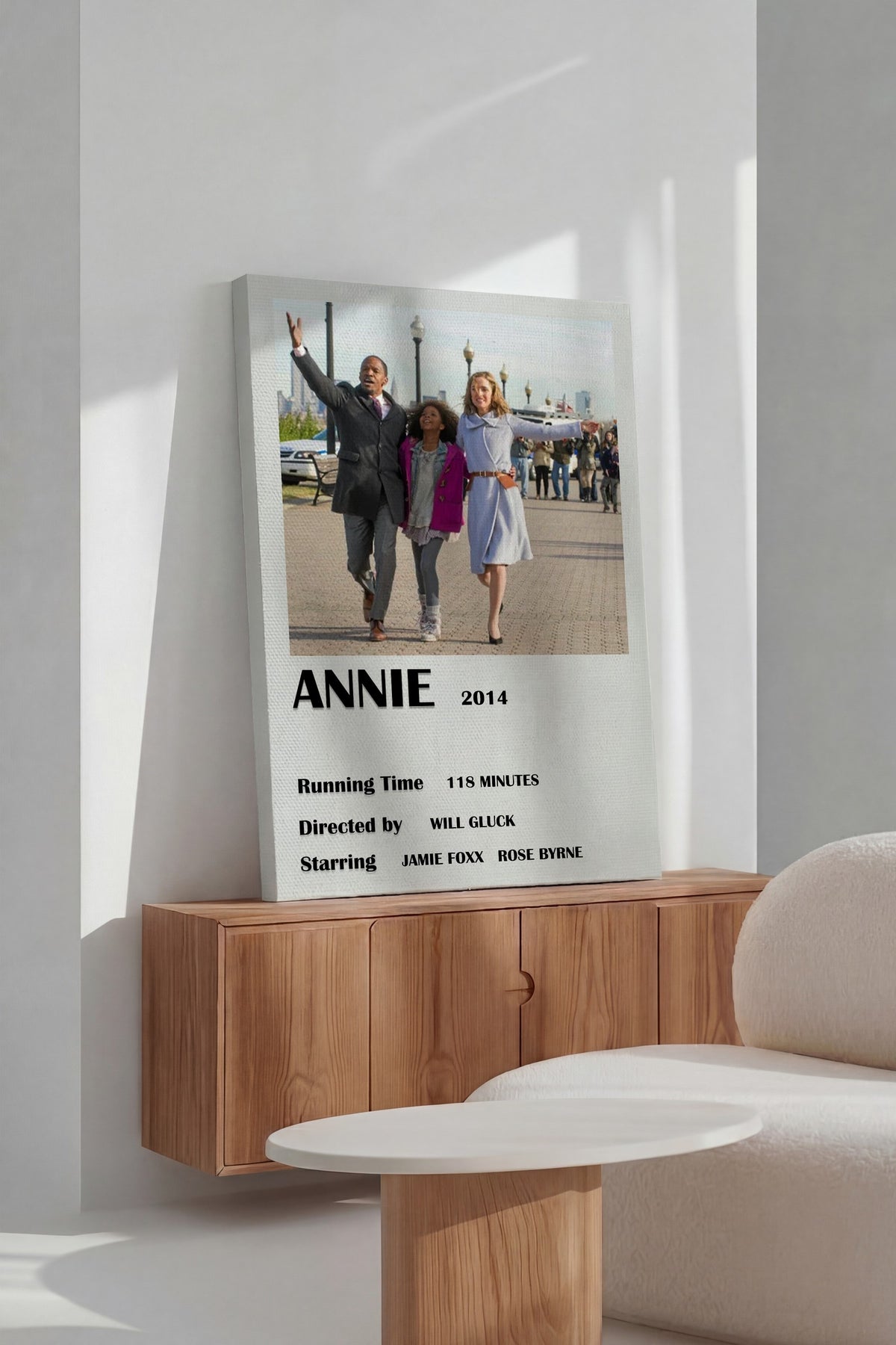 ANNIE 2014 Film Kanvas Tablo