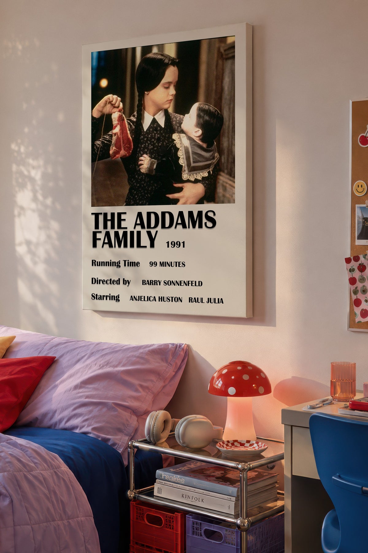 THE ADDAMS FAMILY 1991 Film Kanvas Tablo