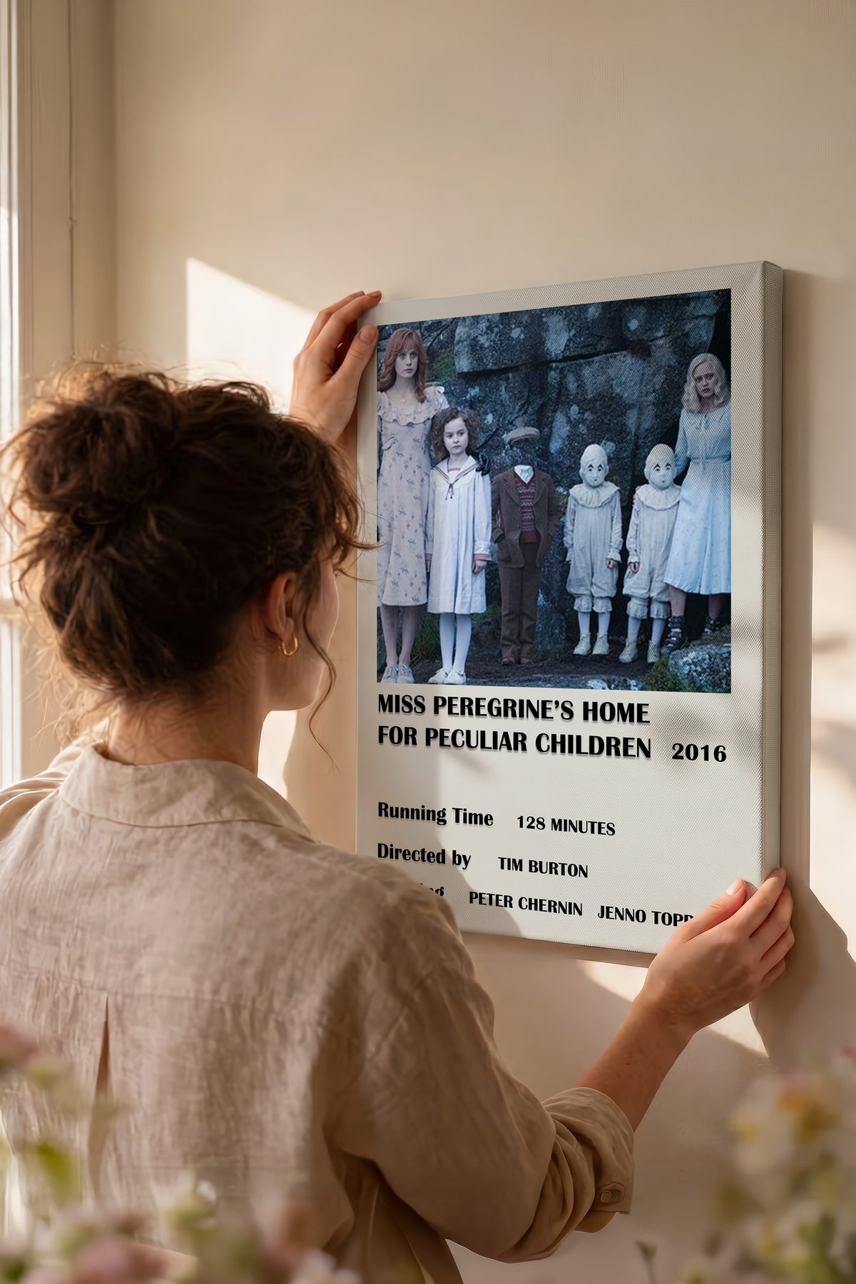 MISS PEREGRINE’S HOME FOR PECULIAR CHILDREN 2016 Film Kanvas Tablo