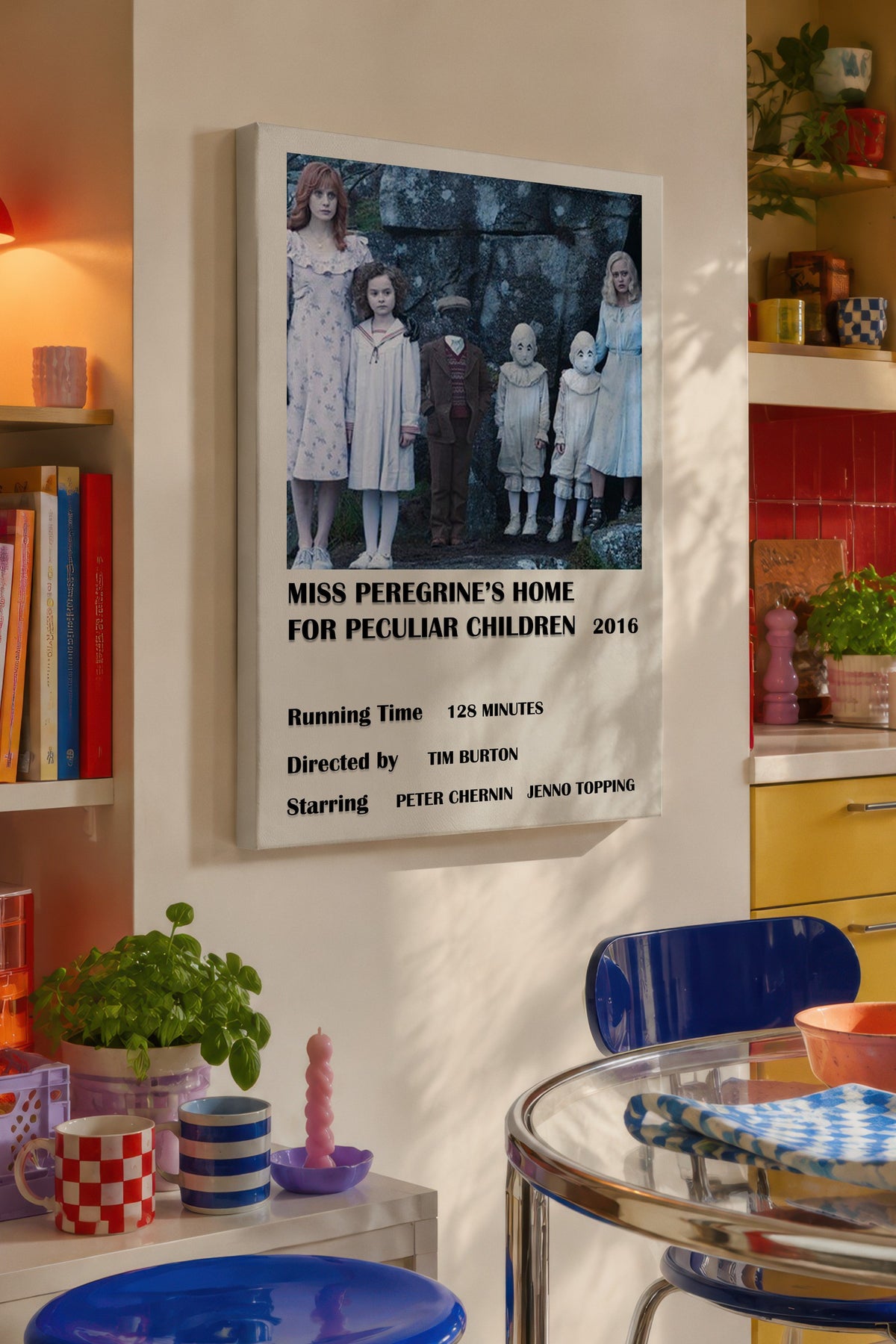 MISS PEREGRINE’S HOME FOR PECULIAR CHILDREN 2016 Film Kanvas Tablo