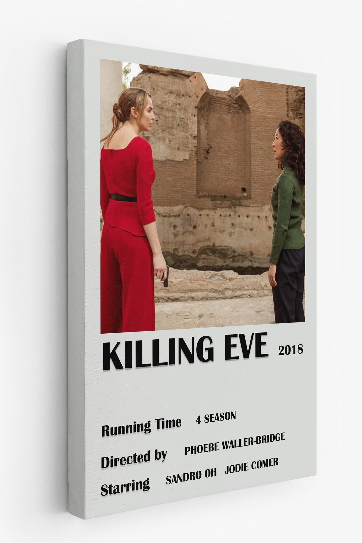 KILLING EVE 2018 Film Kanvas Tablo