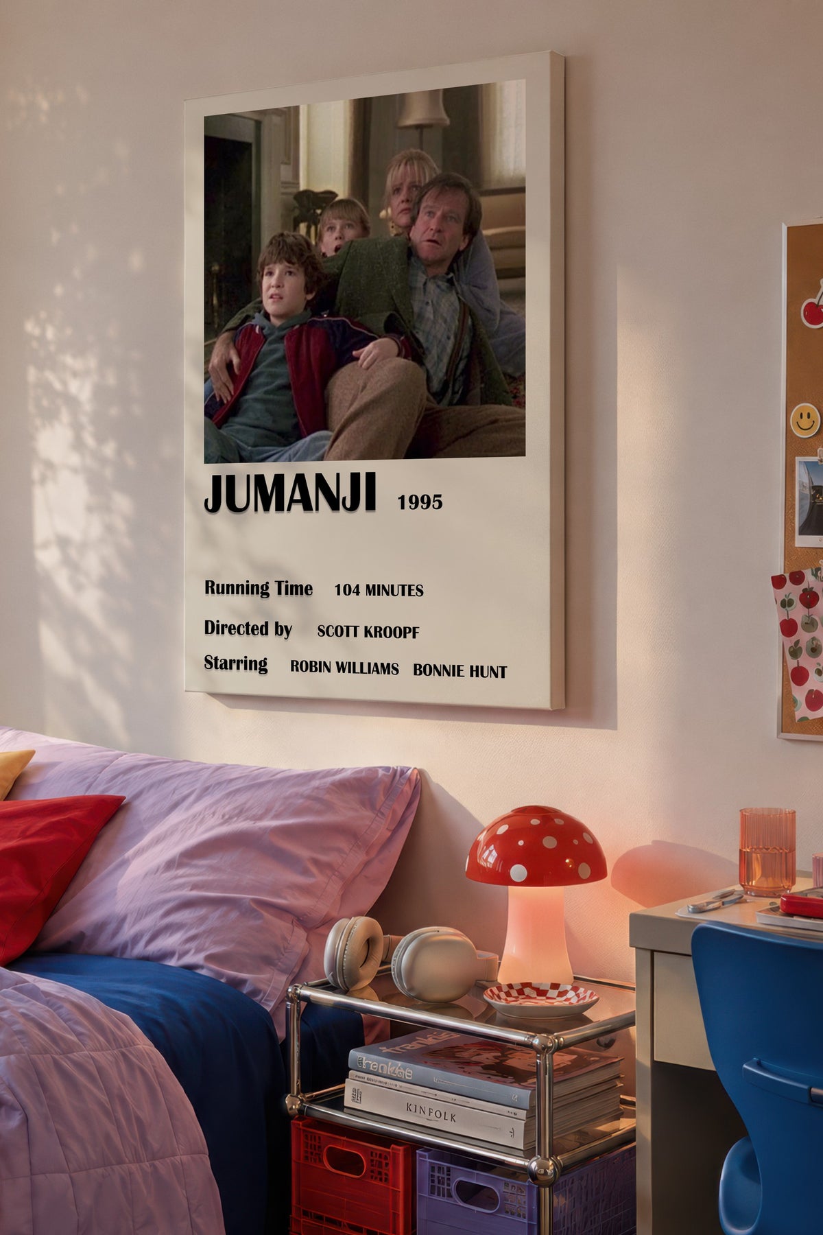 JUMANJI 1995 Film Kanvas Tablo
