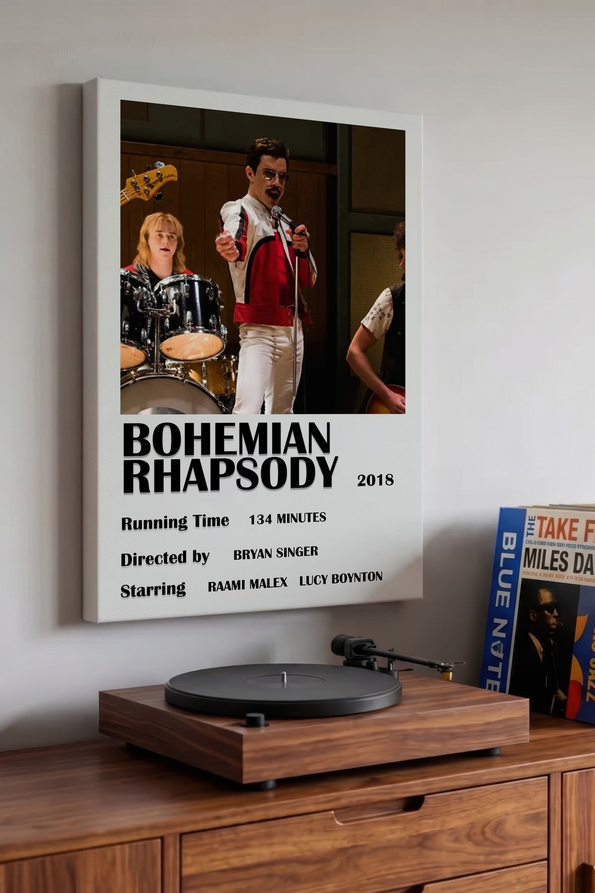 Bohemian Rhapsody Film Kanvas Tablo