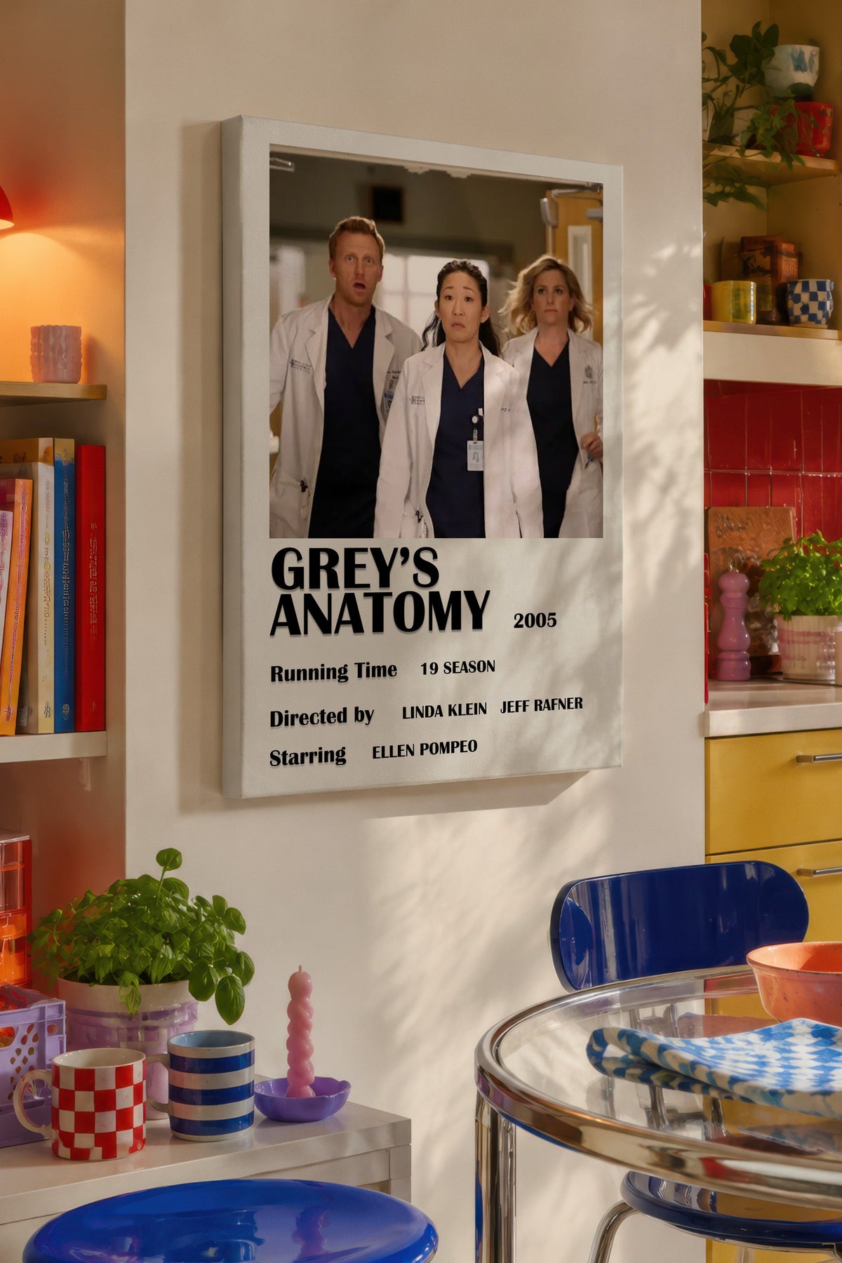 GREY'S ANATOMY Film Kanvas Tablo