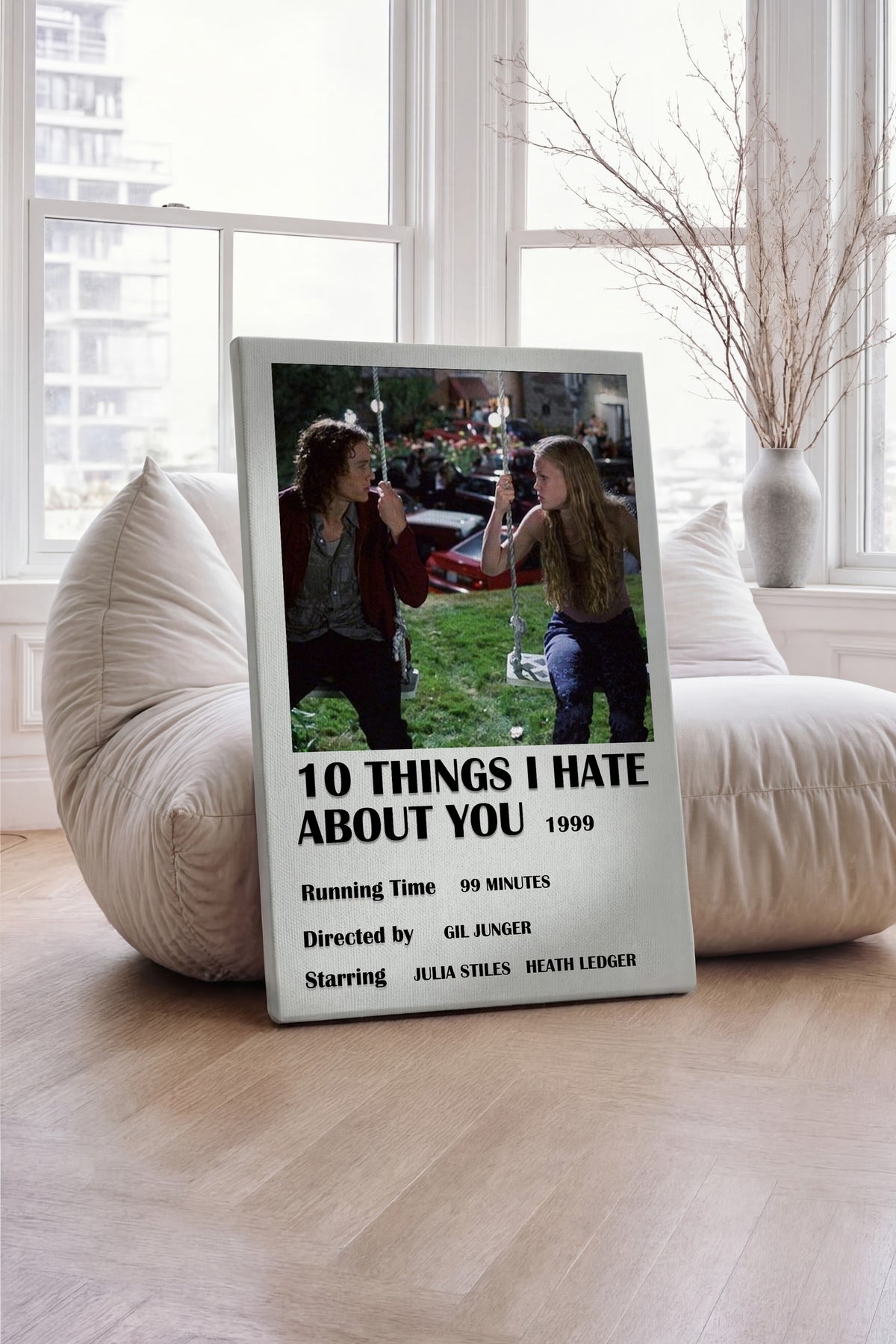 10 THINGS I HATE ABOUT YOU Film Kanvas Tablo