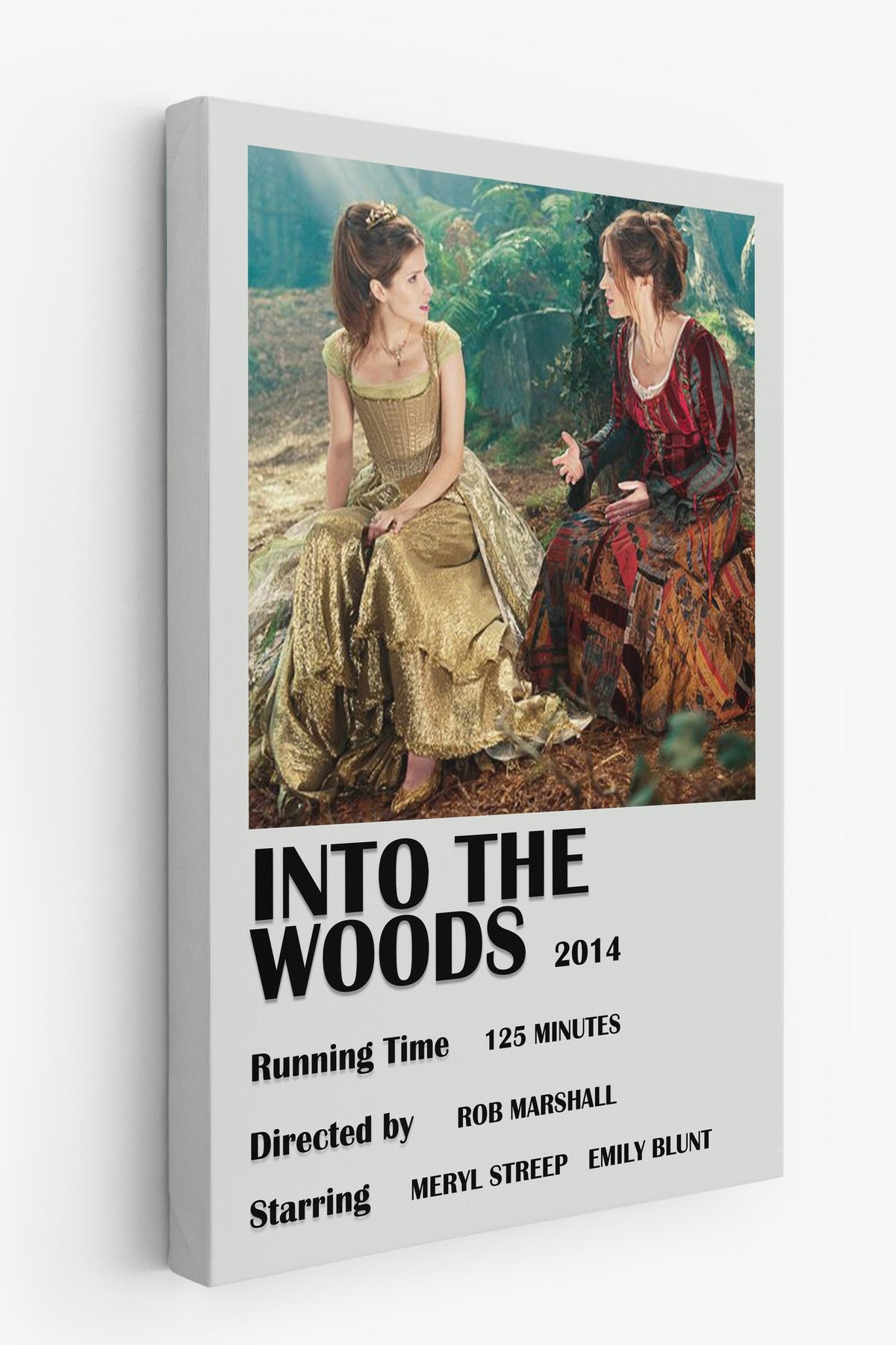 INTO THE WOODS 2014 Film Kanvas Tablo