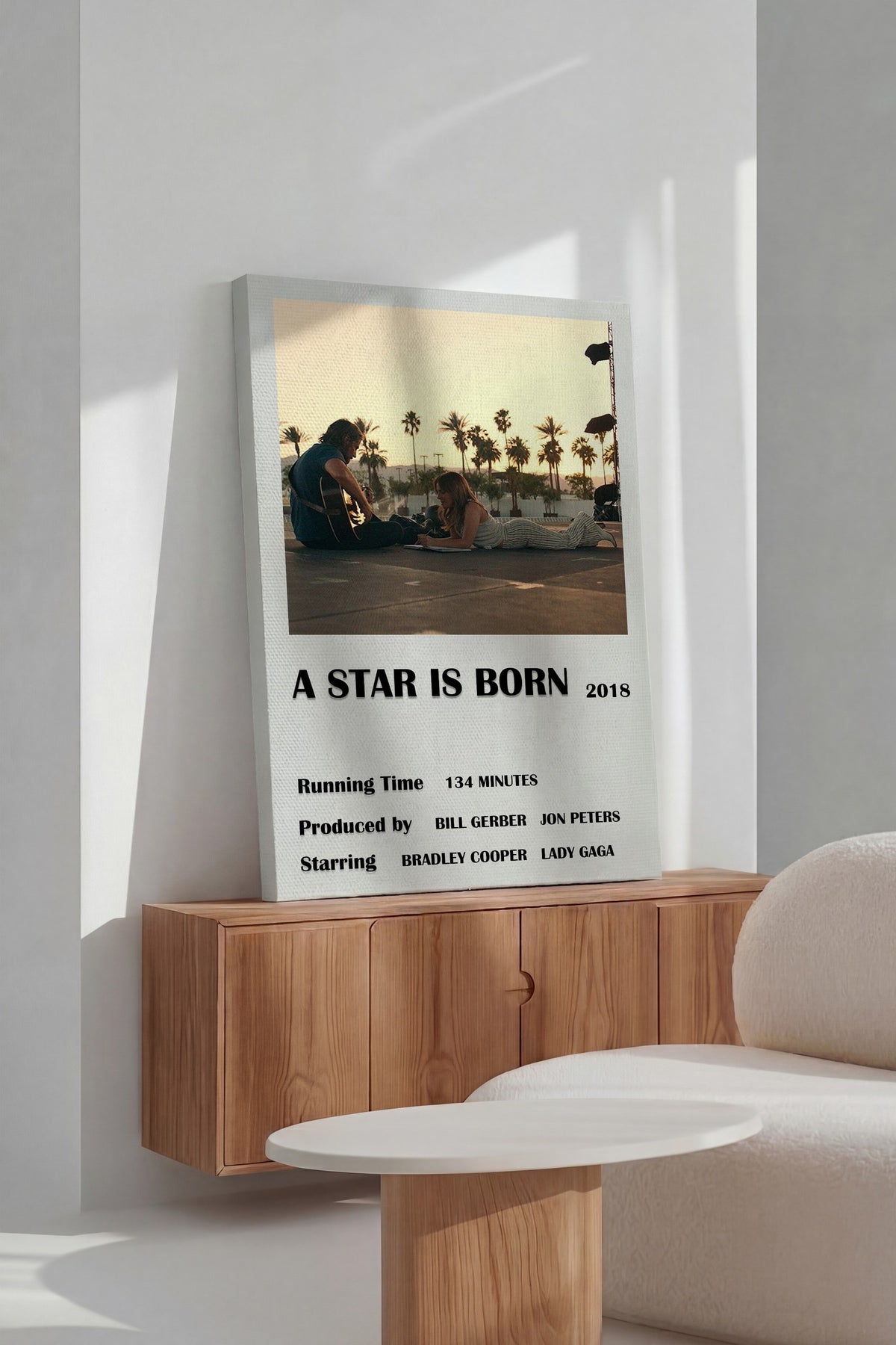 A STAR IS BORN Film Kanvas Tablo