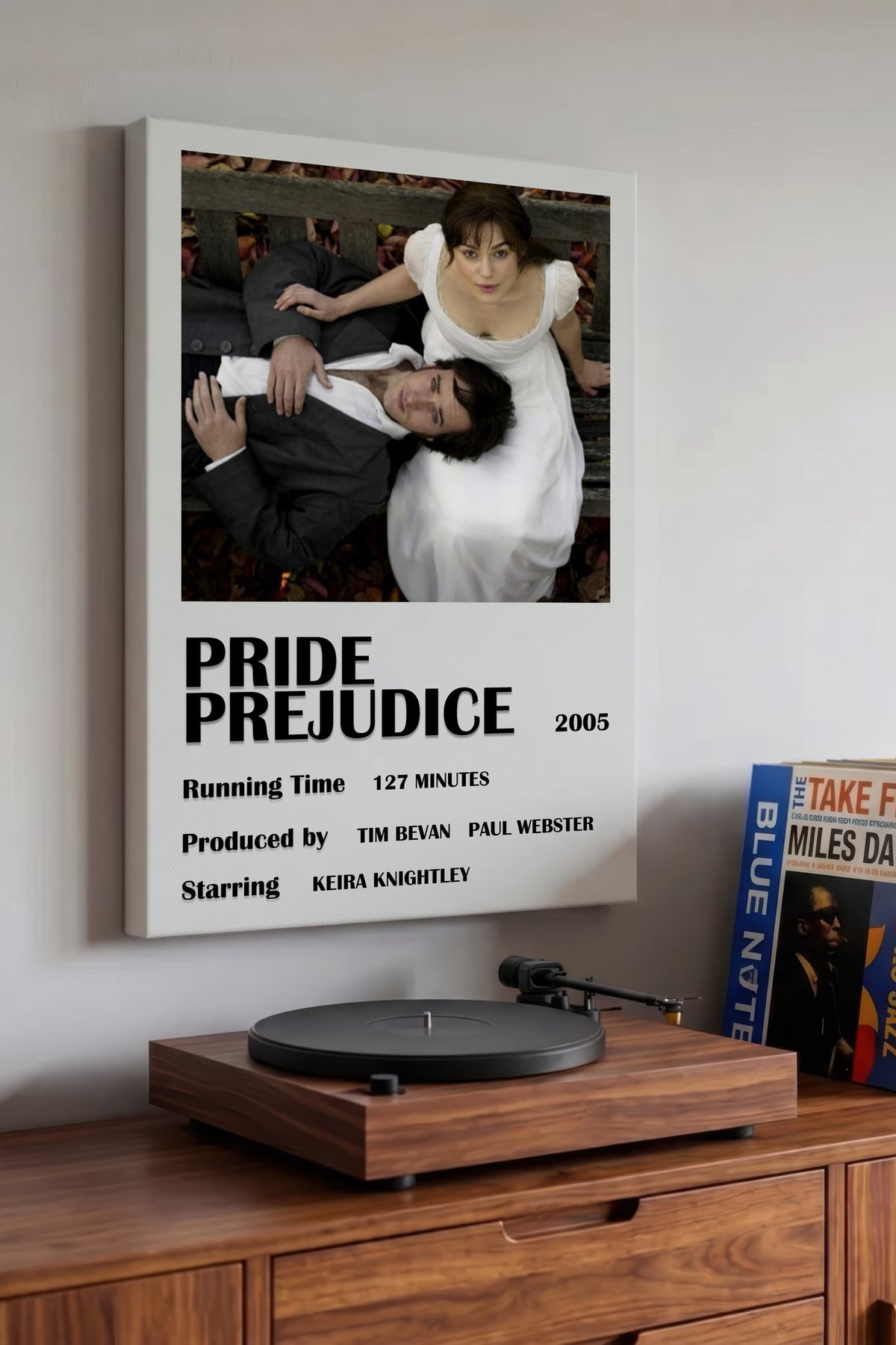 PRIDE PREJUDICE Film Kanvas Tablo