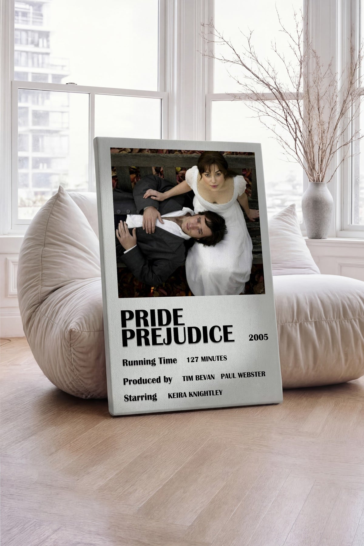 PRIDE PREJUDICE Film Kanvas Tablo