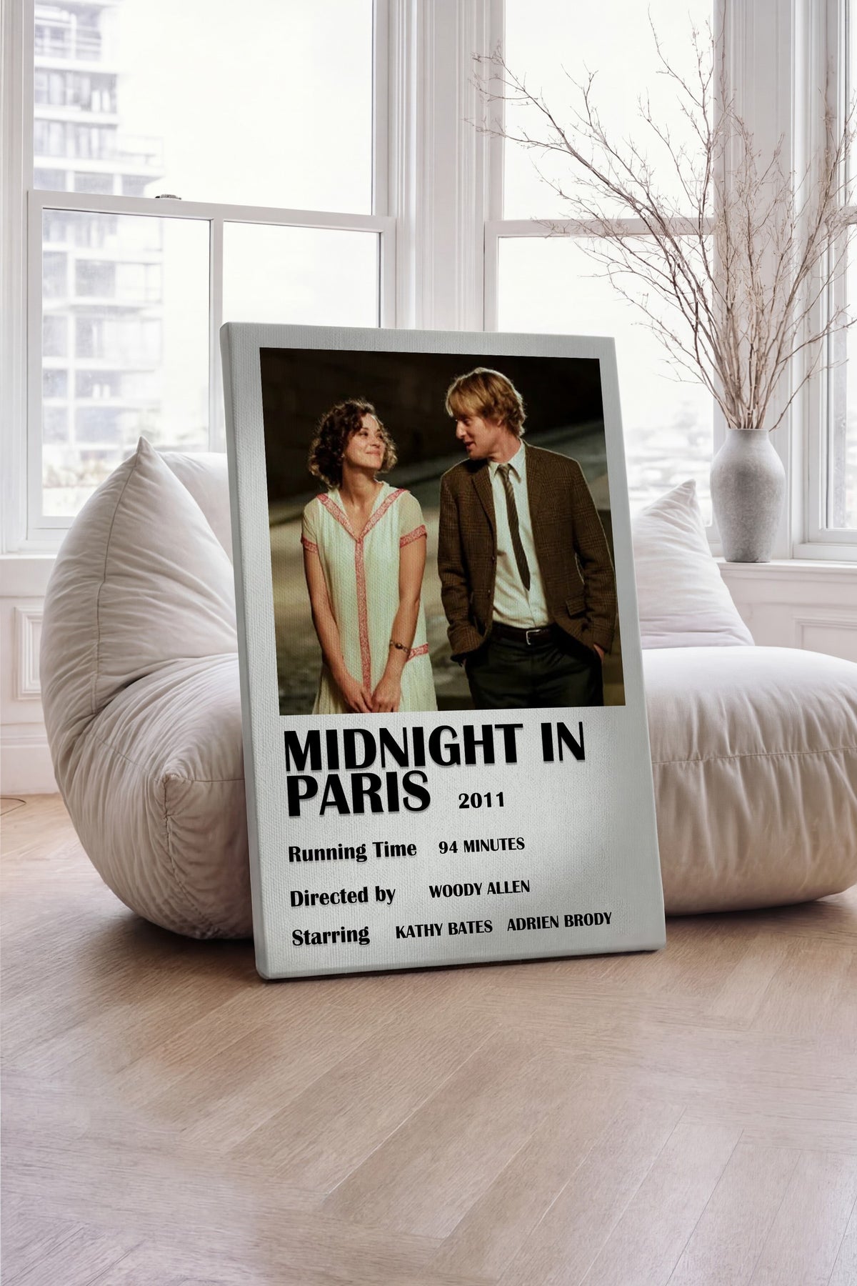 Midnight in Paris Film Kanvas Tablo