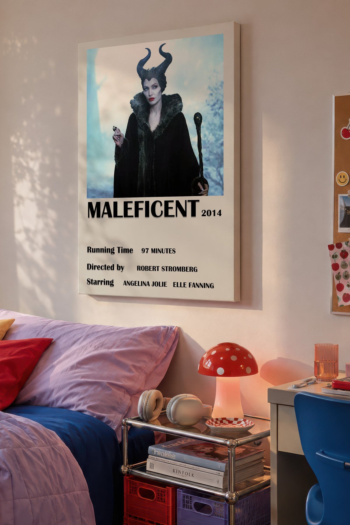 MALEFICENT 2014 Film Kanvas Tablo