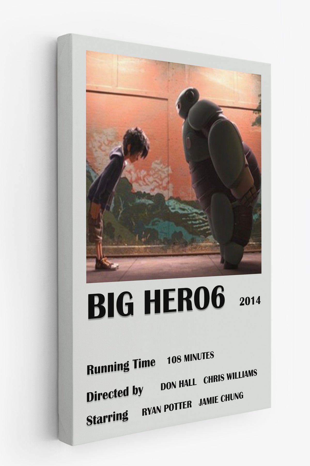 BIG HERO6 Film Kanvas Tablo