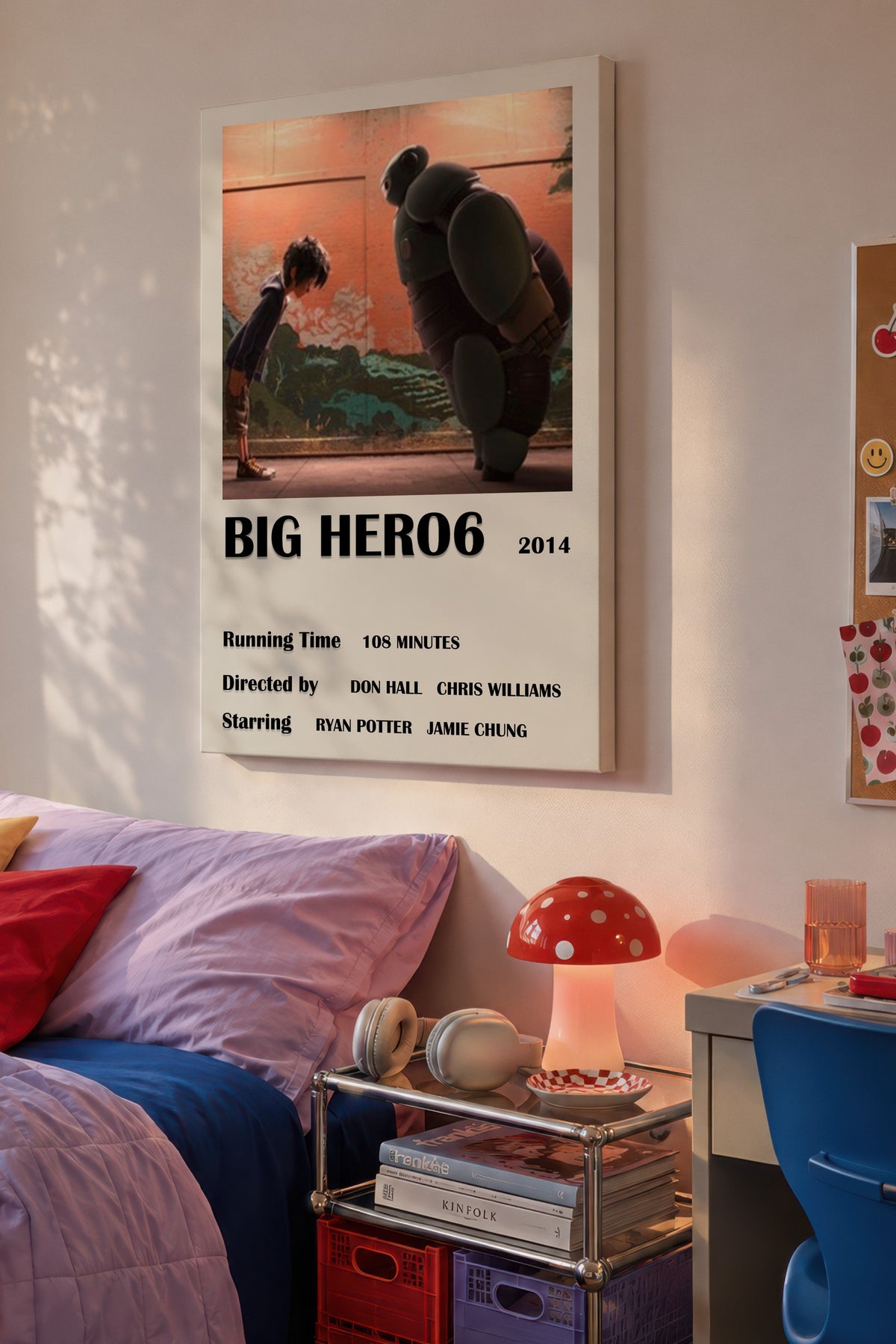 BIG HERO6 Film Kanvas Tablo