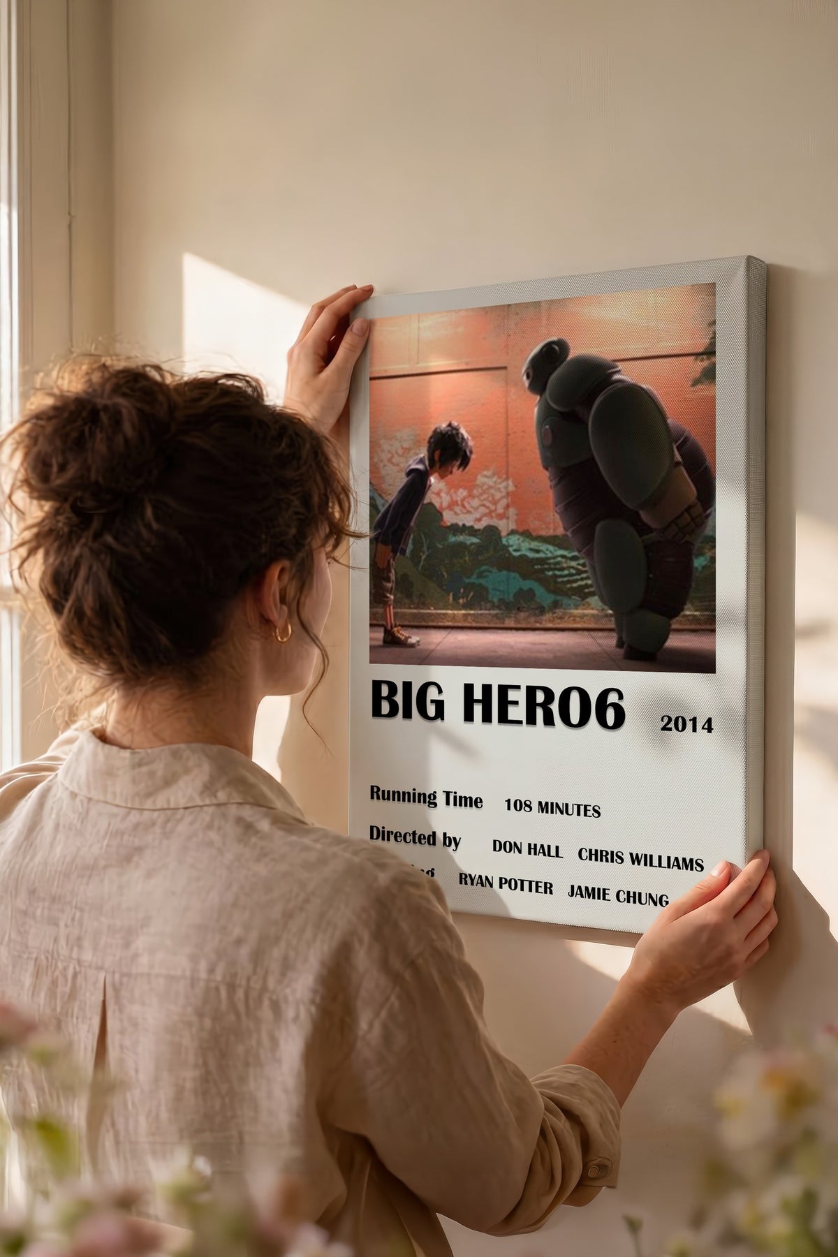 BIG HERO6 Film Kanvas Tablo