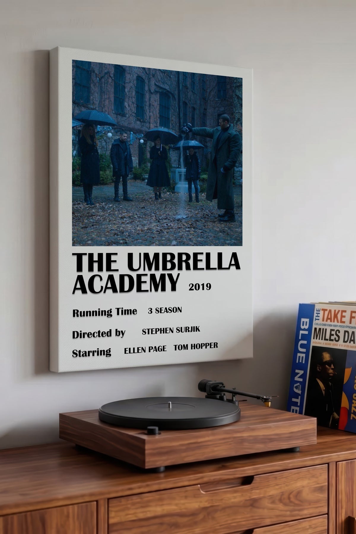 THE UMBRELLA ACADEMY 2019 Film Kanvas Tablo