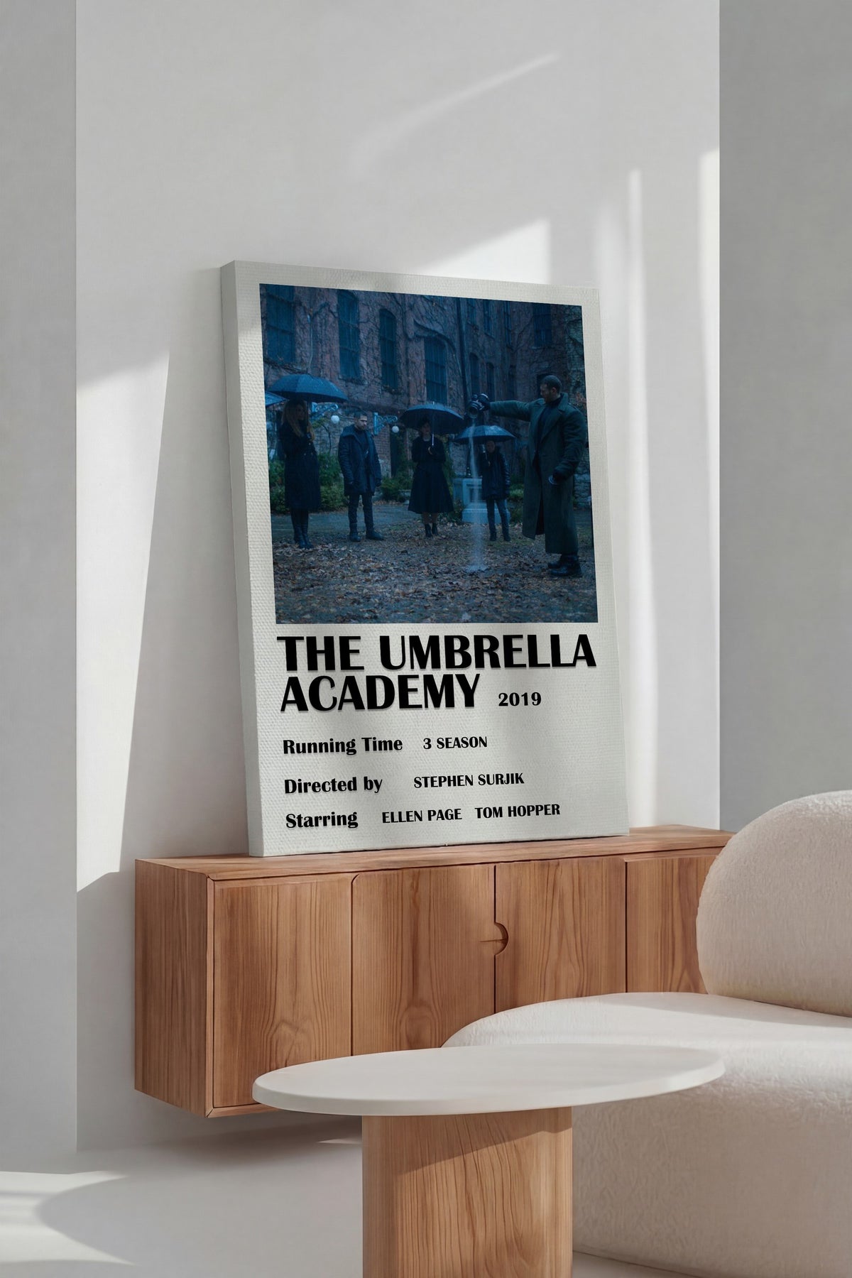 THE UMBRELLA ACADEMY 2019 Film Kanvas Tablo