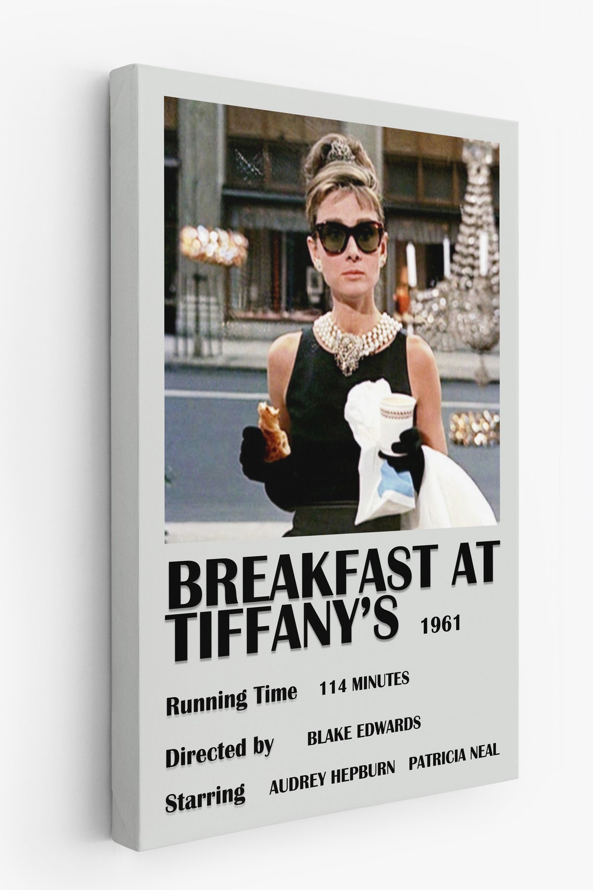 Breakfast at Tiffany's Film Kanvas Tablo