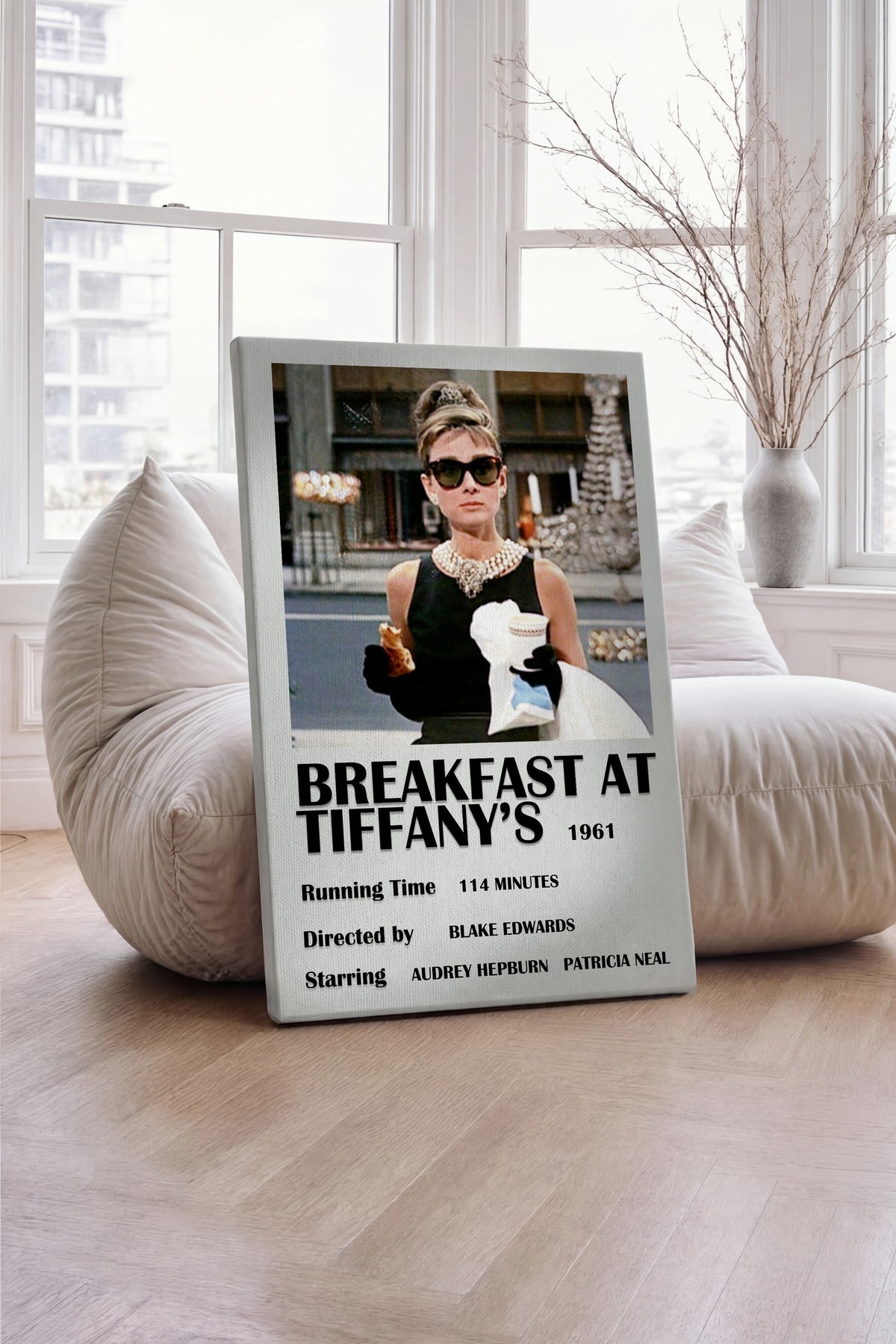 Breakfast at Tiffany's Film Kanvas Tablo