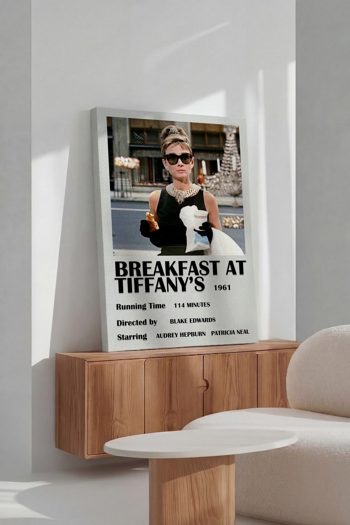 Breakfast at Tiffany's Film Kanvas Tablo