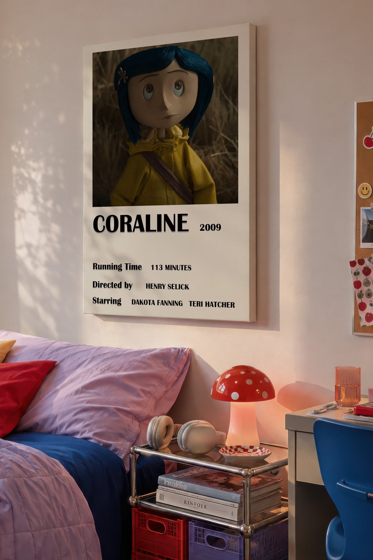 Coraline Film Kanvas Tablo