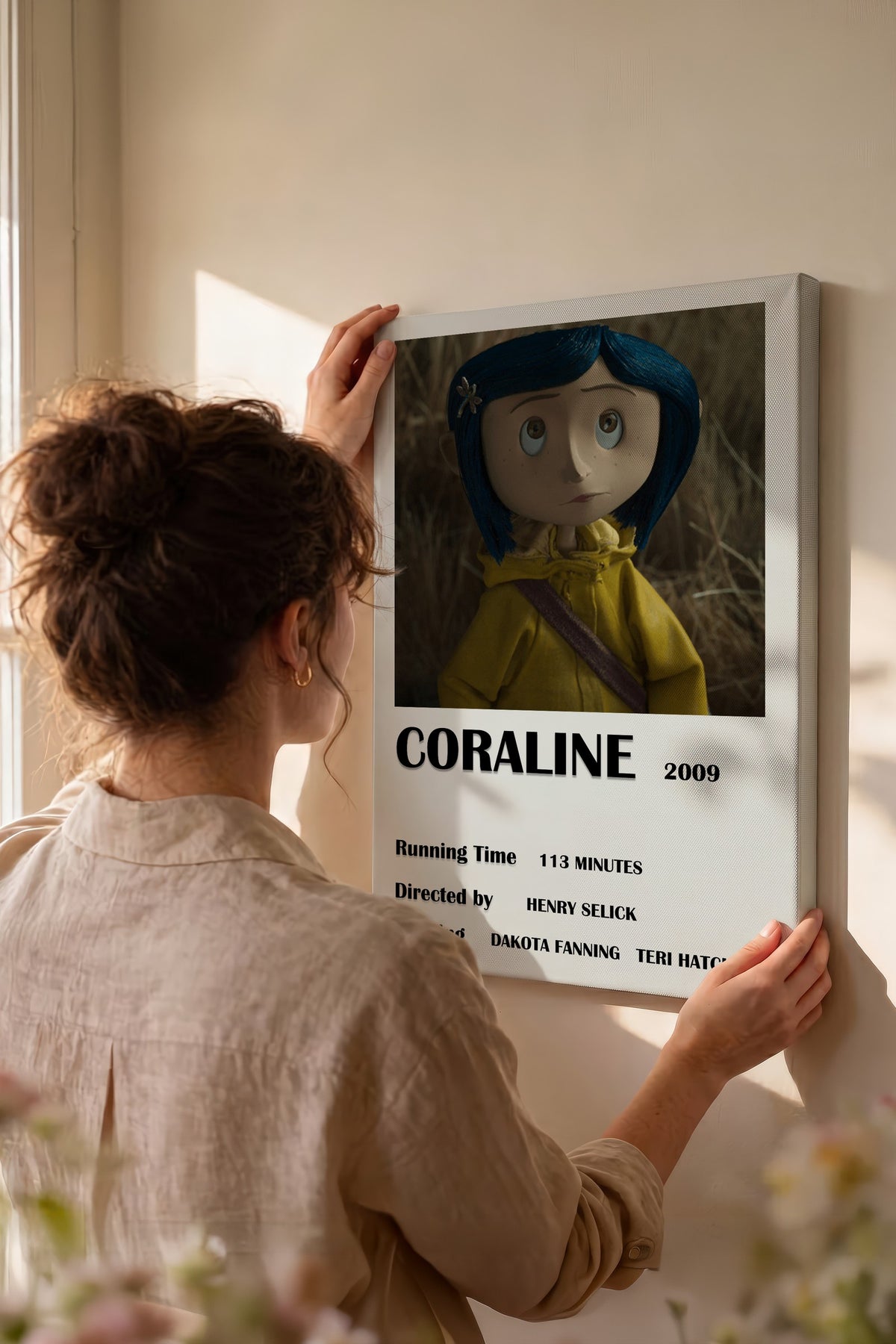 Coraline Film Kanvas Tablo