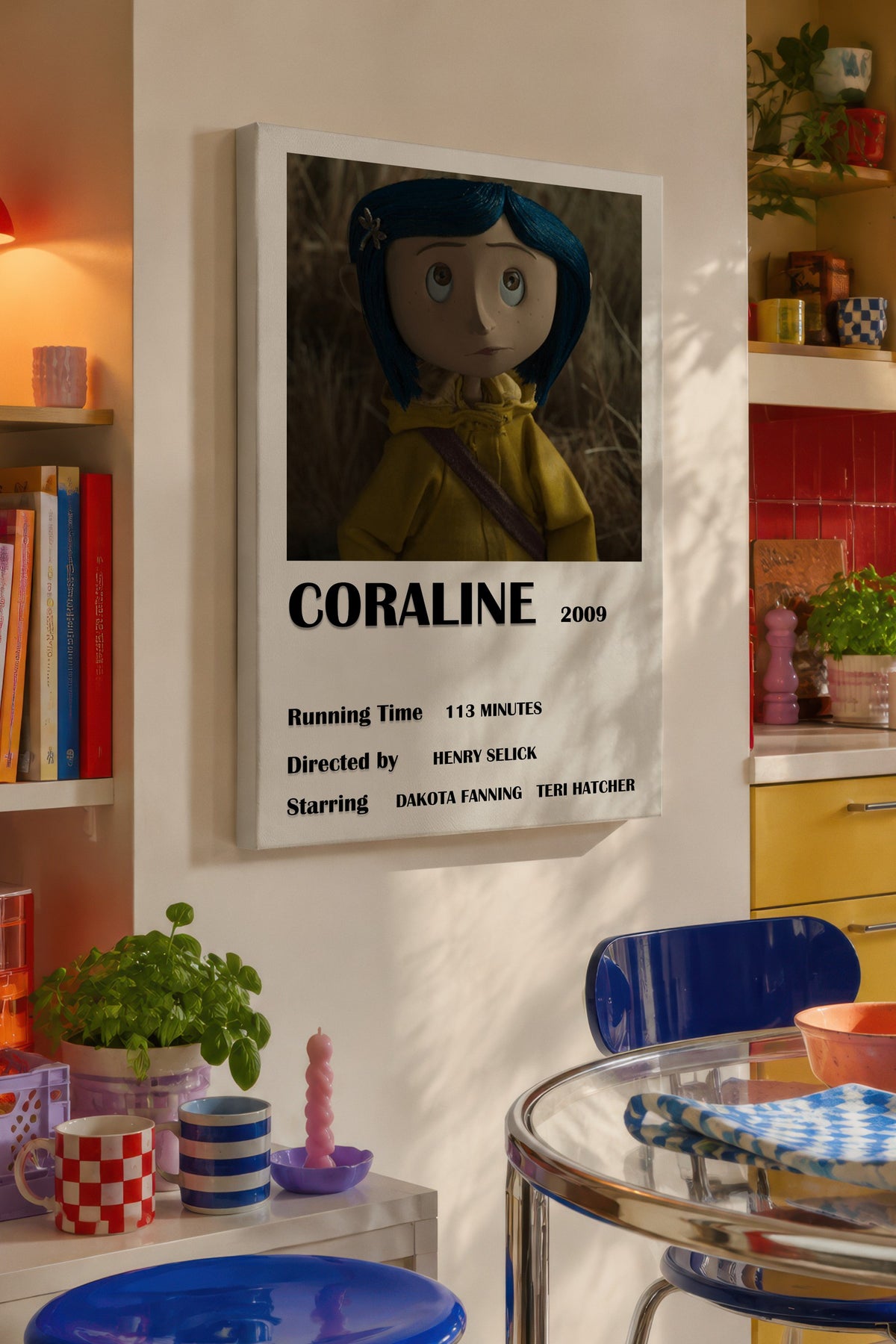 Coraline Film Kanvas Tablo