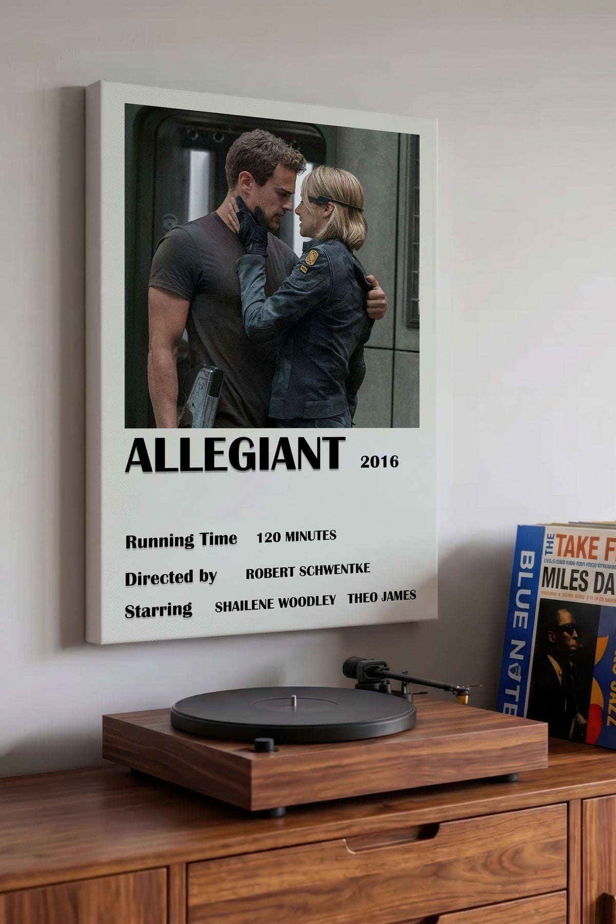 ALLEGIANT 2016 Film Kanvas Tablo