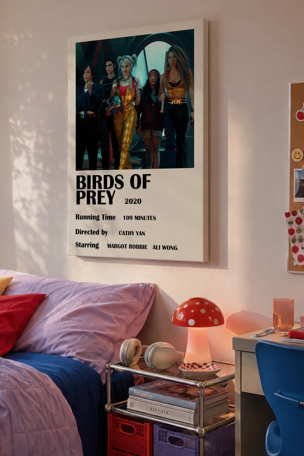 Birds of Prey Film Kanvas Tablo