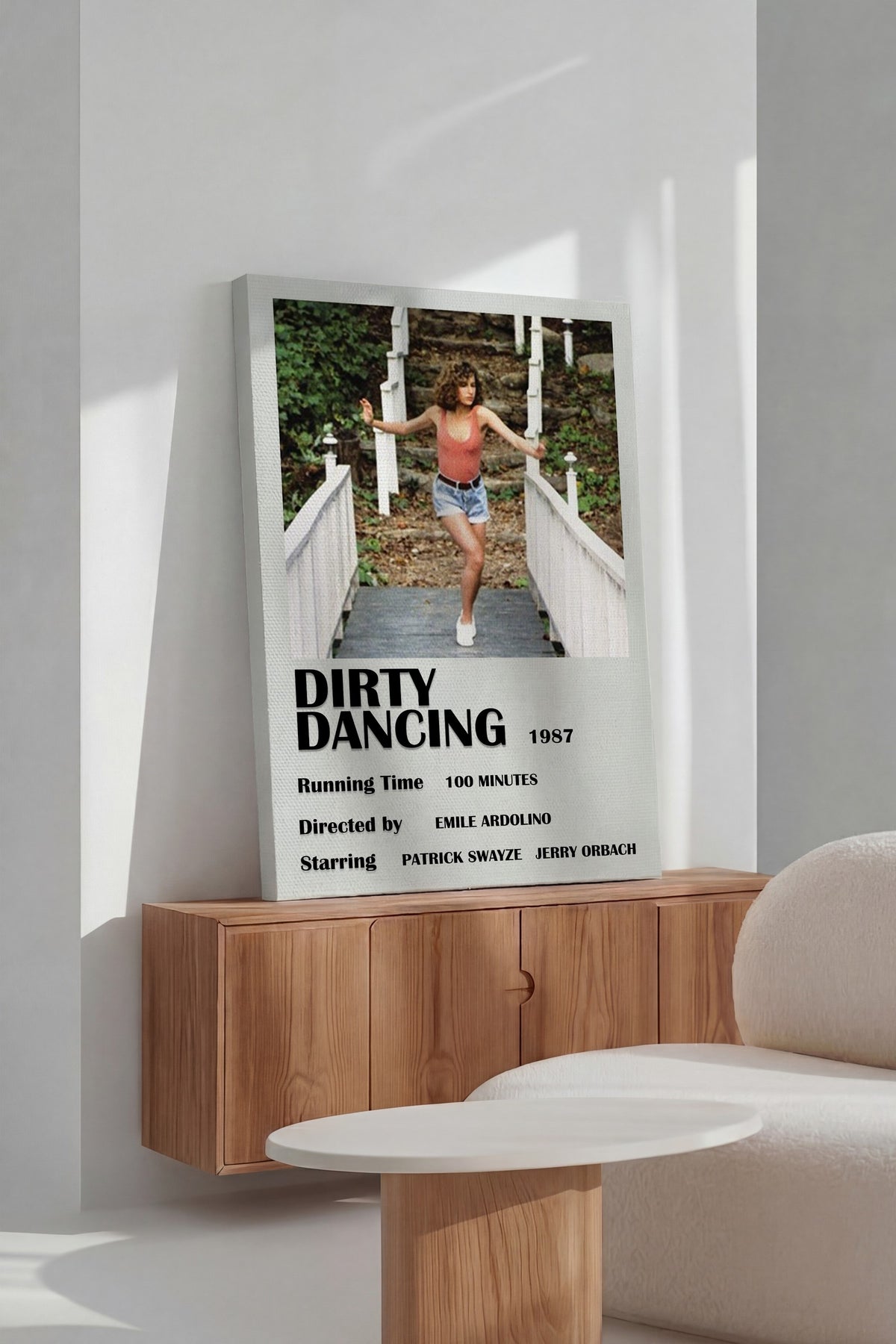 DIRTY DANCING 1987 Film Kanvas Tablo