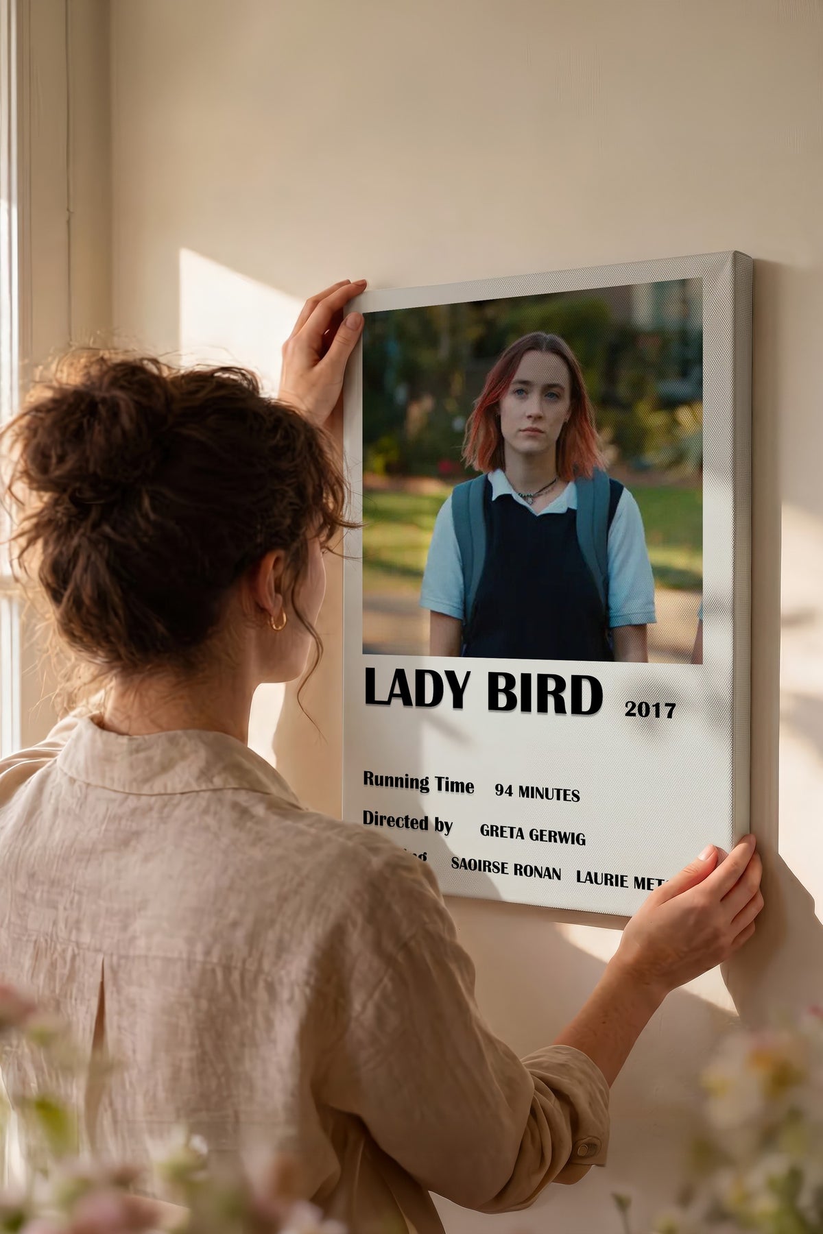 Lady Bird Film Kanvas Tablo