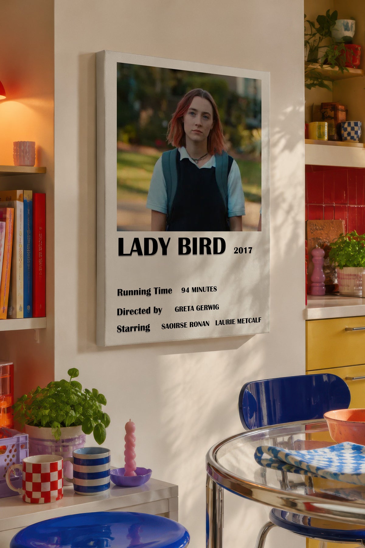 Lady Bird Film Kanvas Tablo