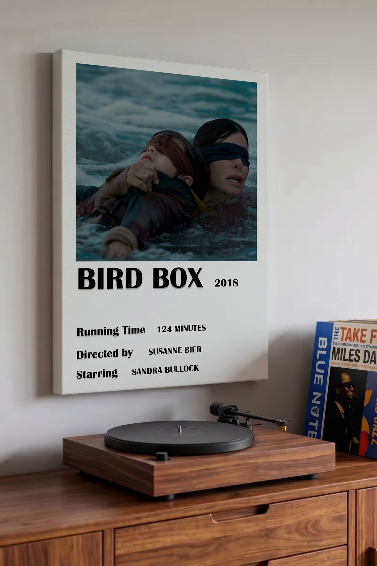 BIRD BOX Film Kanvas Tablo
