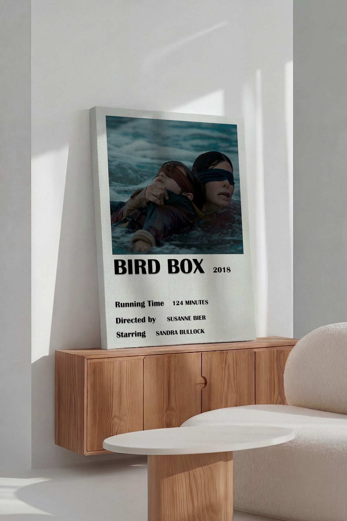 BIRD BOX Film Kanvas Tablo
