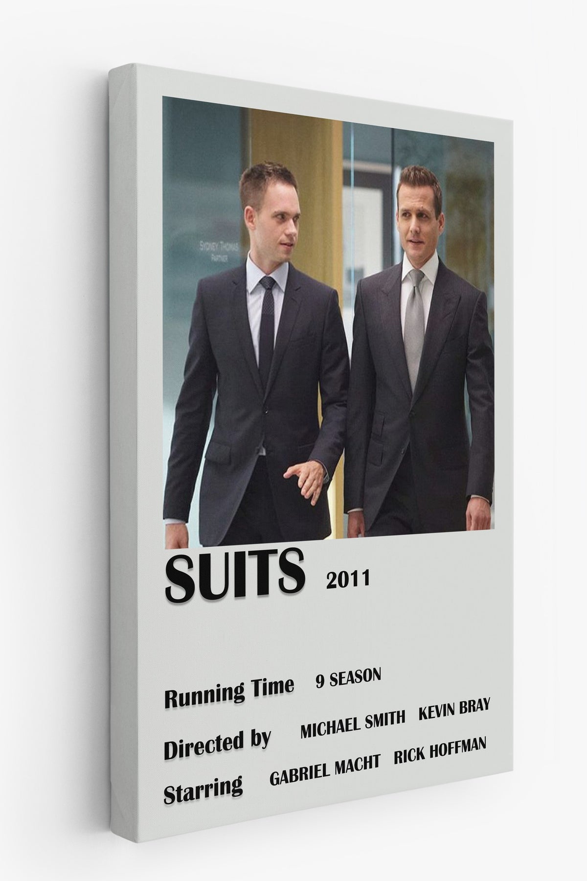 SUITS Film Kanvas Tablo