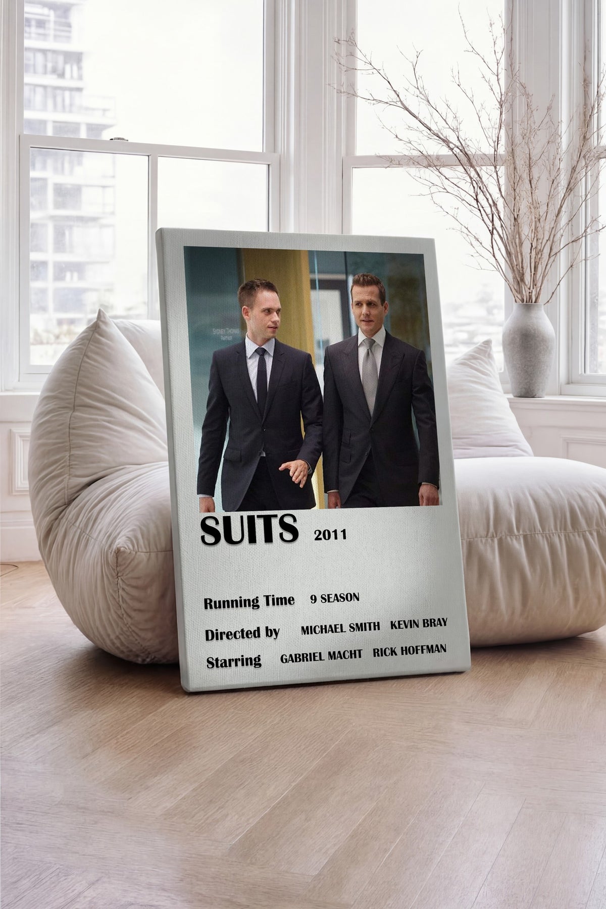SUITS Film Kanvas Tablo