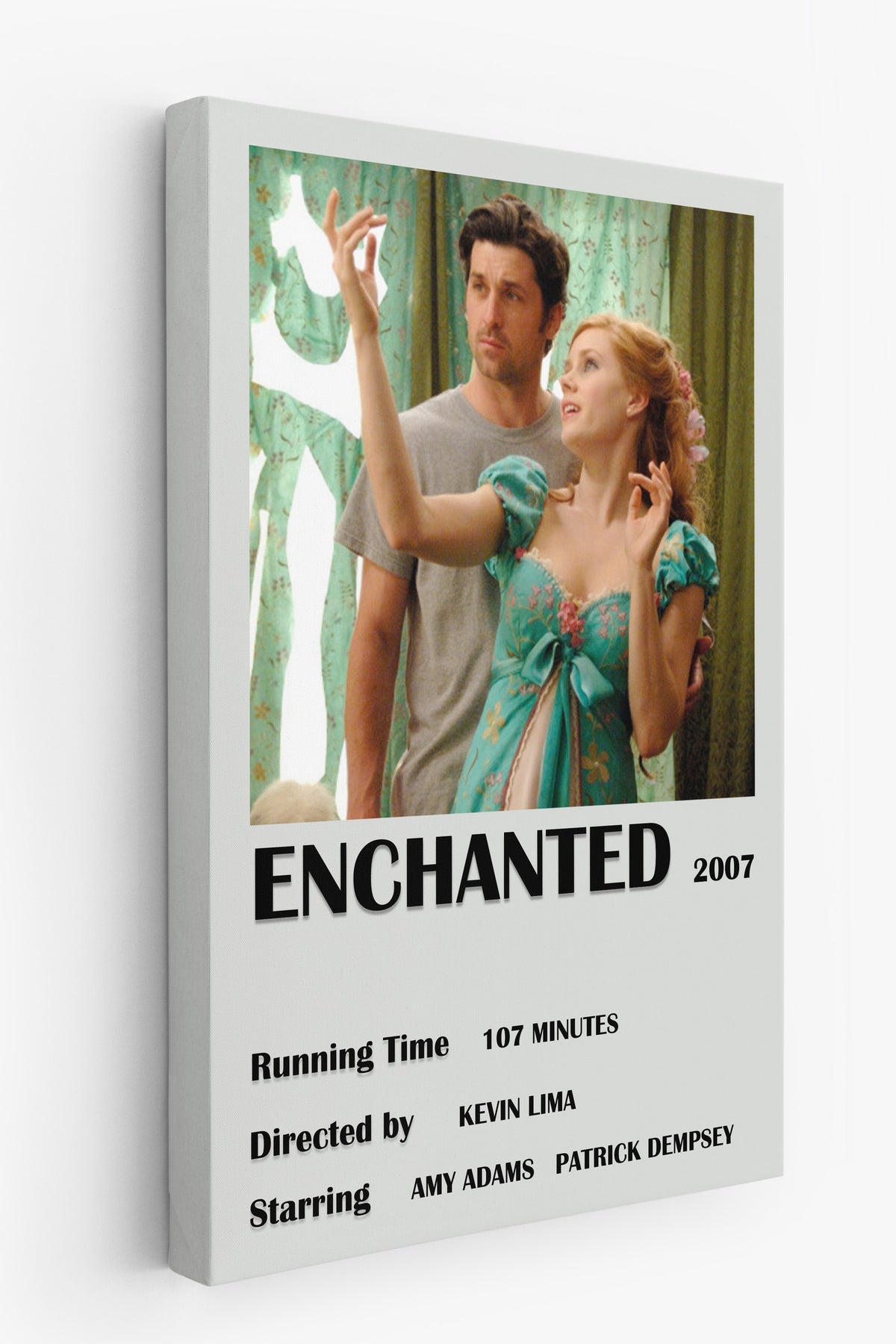 ENCHANTED 2007 Film Kanvas Tablo