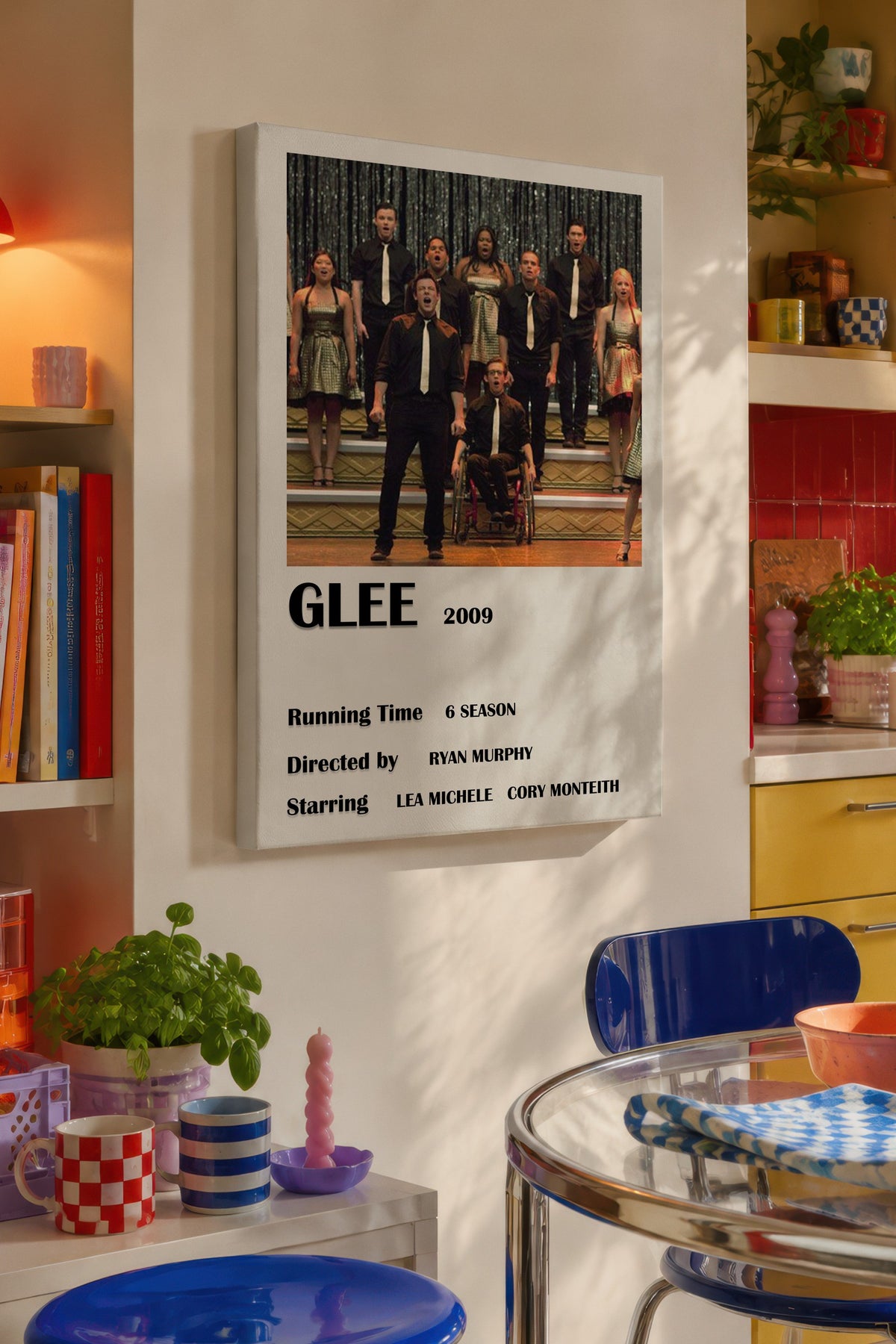 GLEE Film Kanvas Tablo