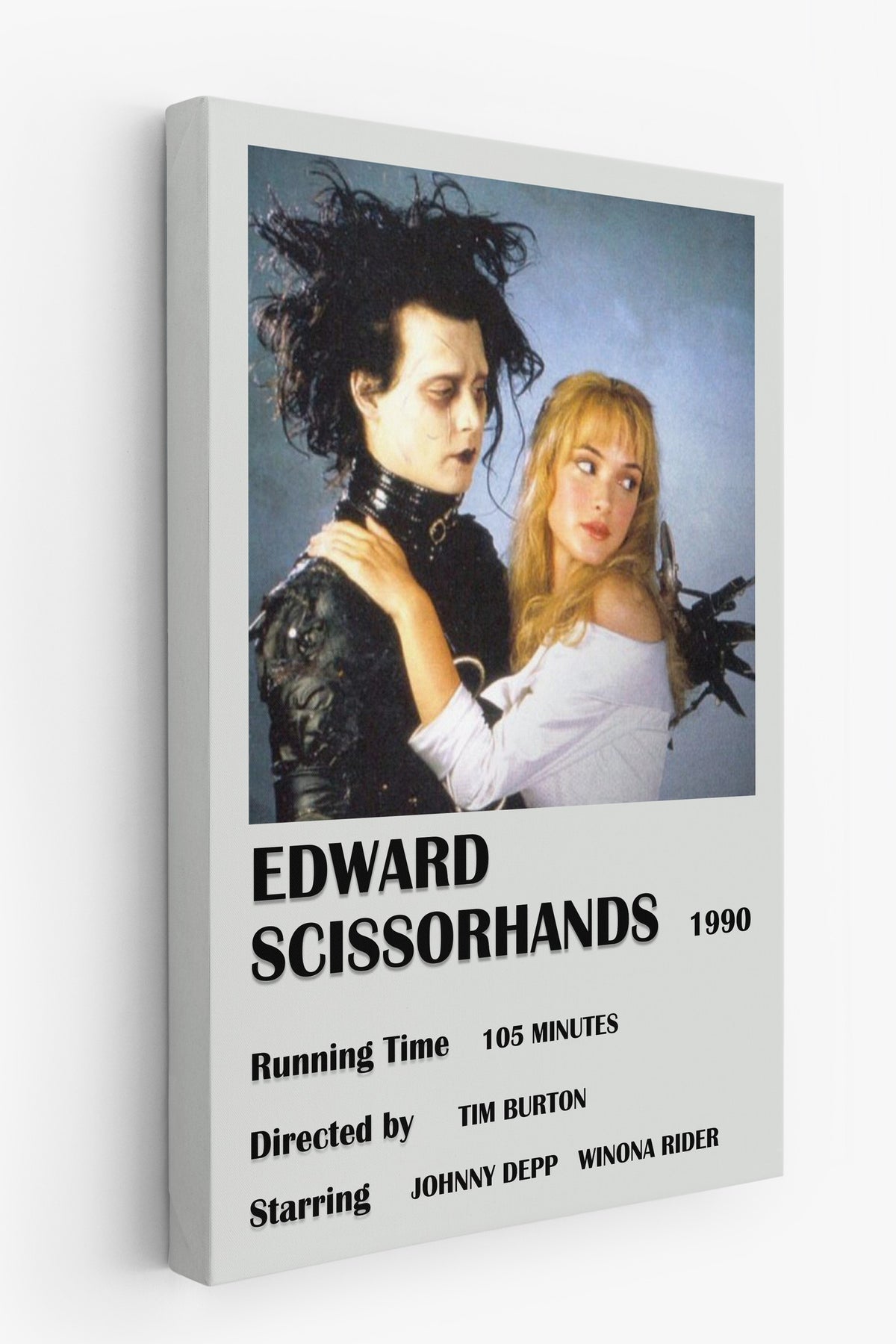 EDWARD SCISSORHANDS Film Kanvas Tablo