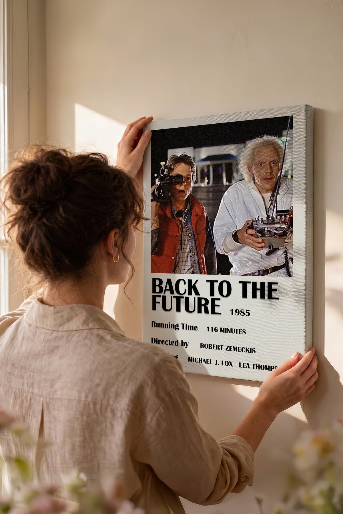 BACK TO THE FUTURE Film Kanvas Tablo
