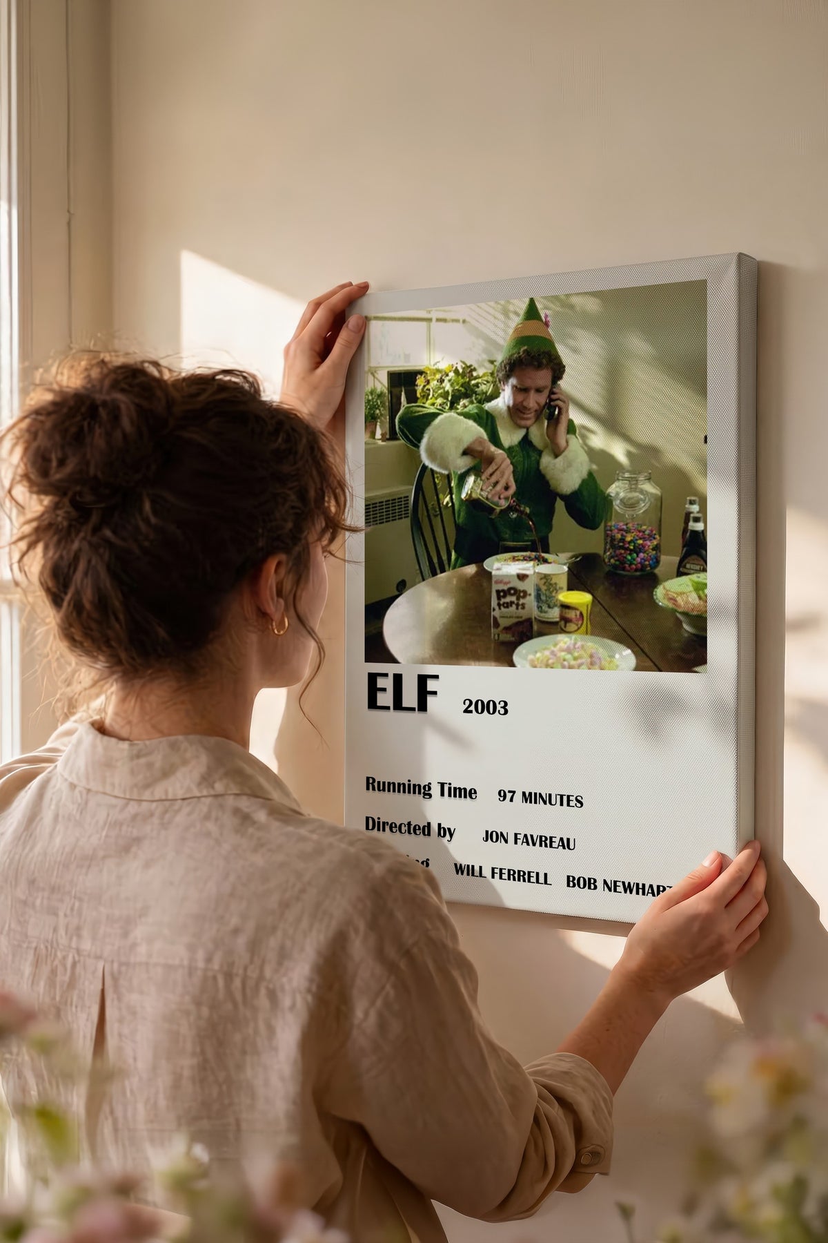 ELF 2003 Film Kanvas Tablo