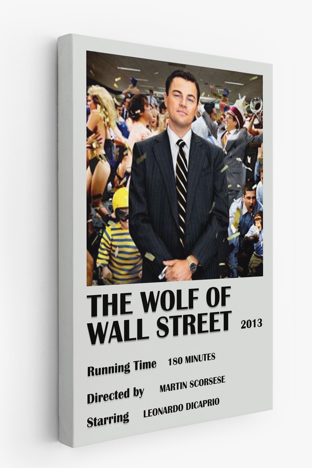 THE WOLF OF WALL STREET Film Kanvas Tablo