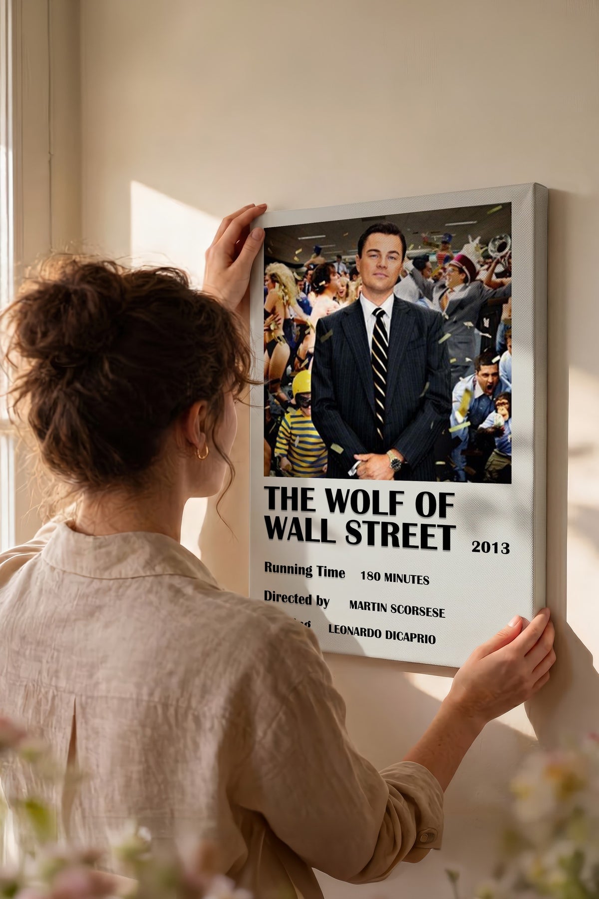 THE WOLF OF WALL STREET Film Kanvas Tablo