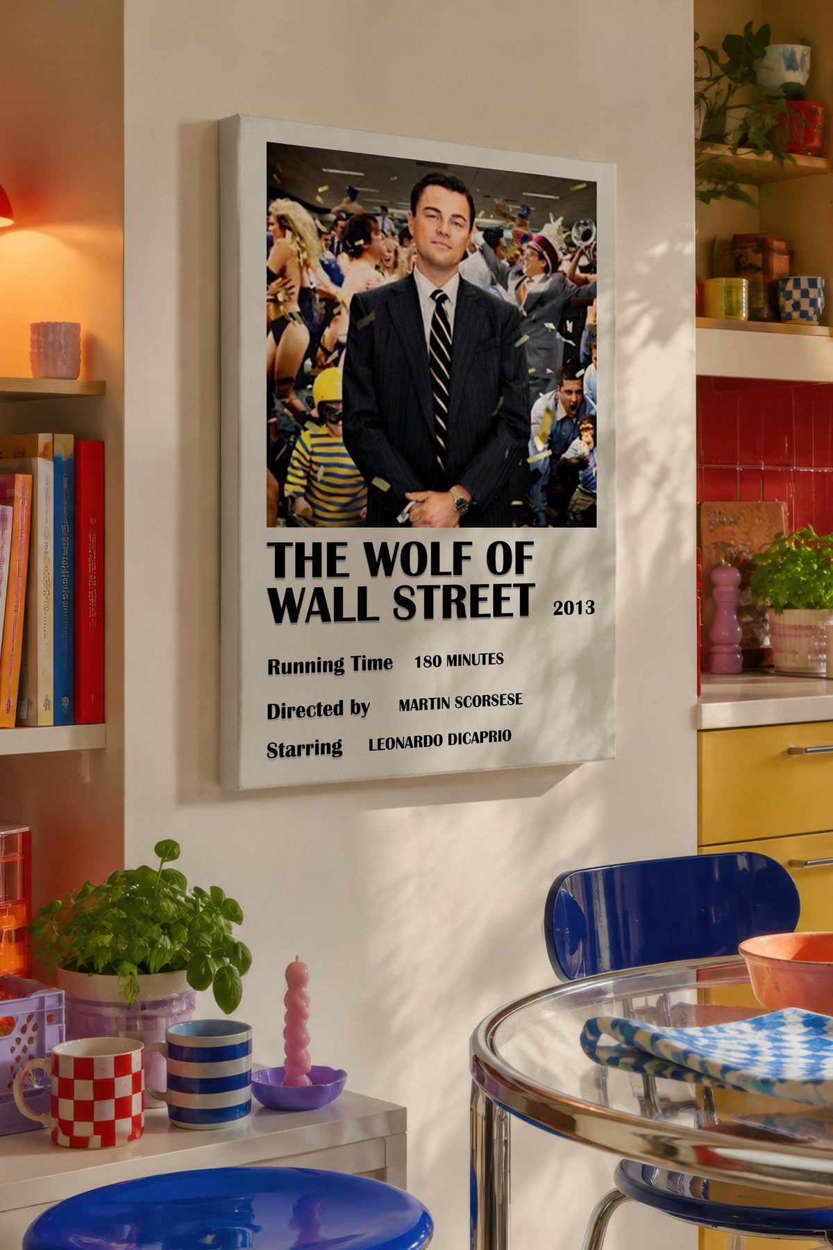 THE WOLF OF WALL STREET Film Kanvas Tablo