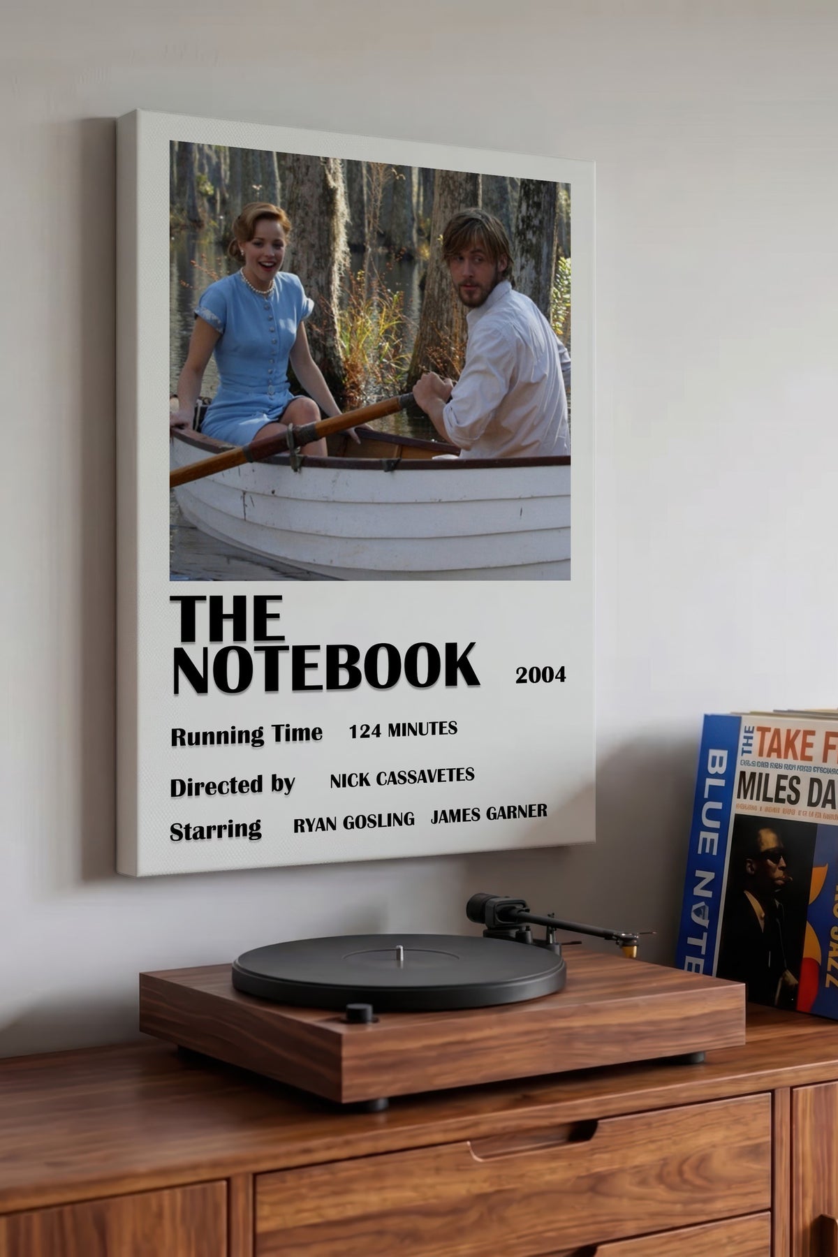 THE NOTEBOOK 2004 Film Kanvas Tablo
