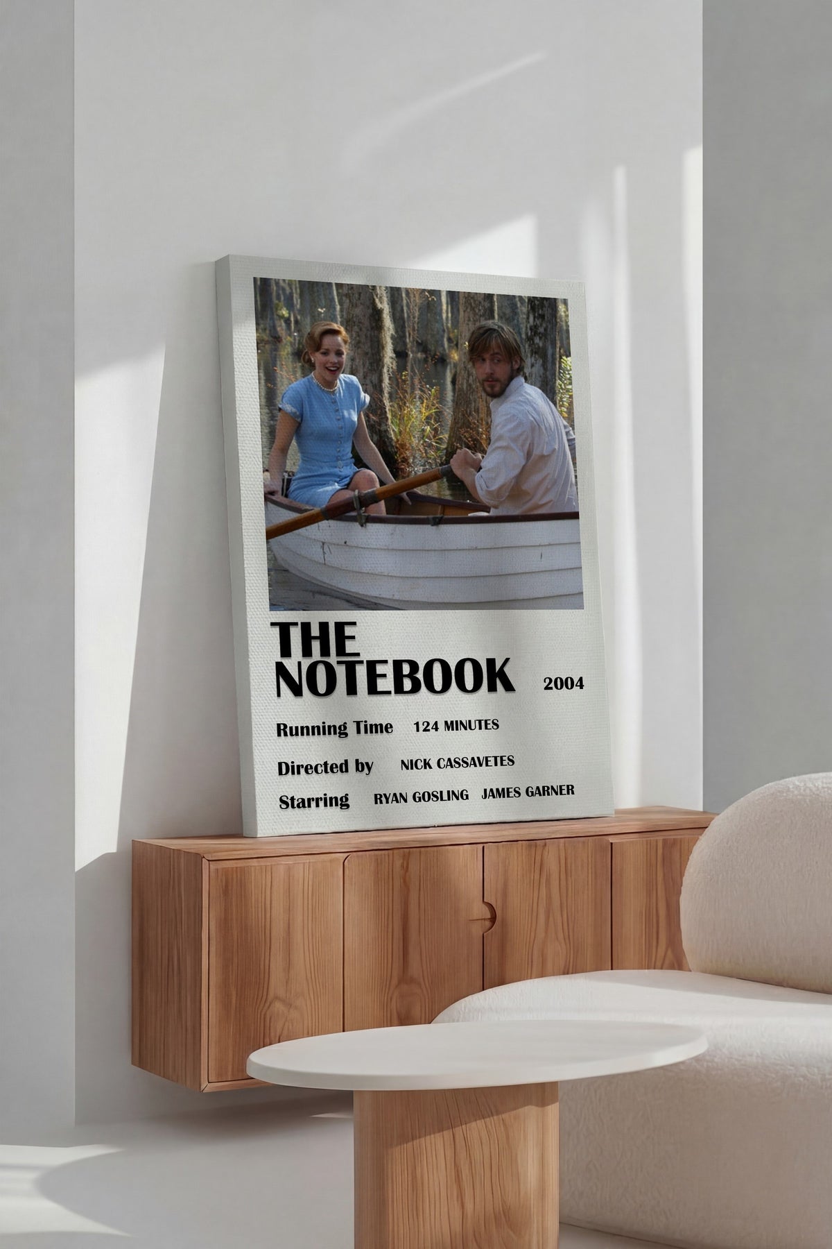 THE NOTEBOOK 2004 Film Kanvas Tablo
