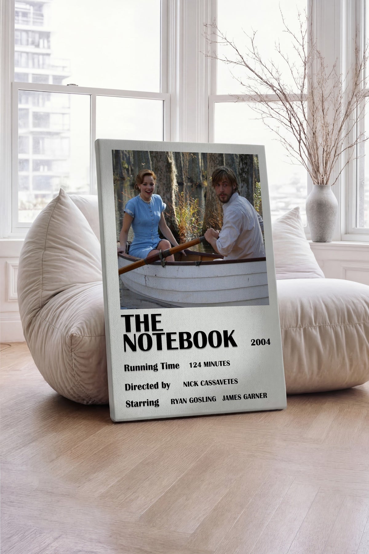 THE NOTEBOOK 2004 Film Kanvas Tablo