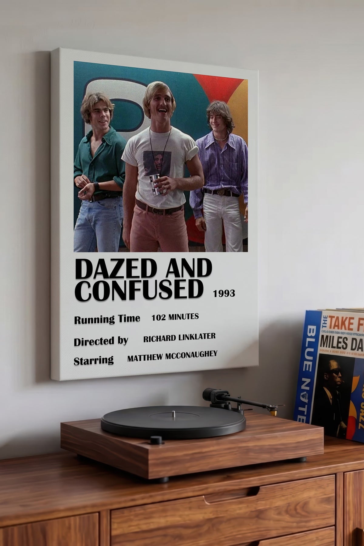 DAZED AND CONFUSED Film Kanvas Tablo