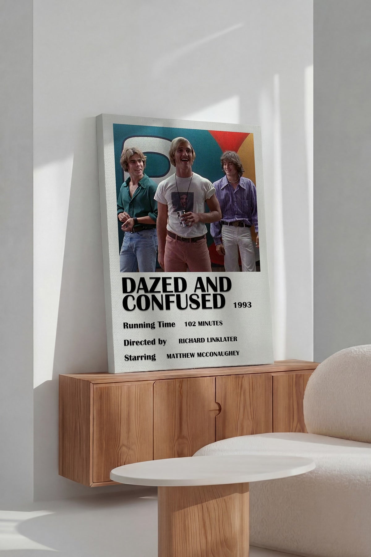 DAZED AND CONFUSED Film Kanvas Tablo