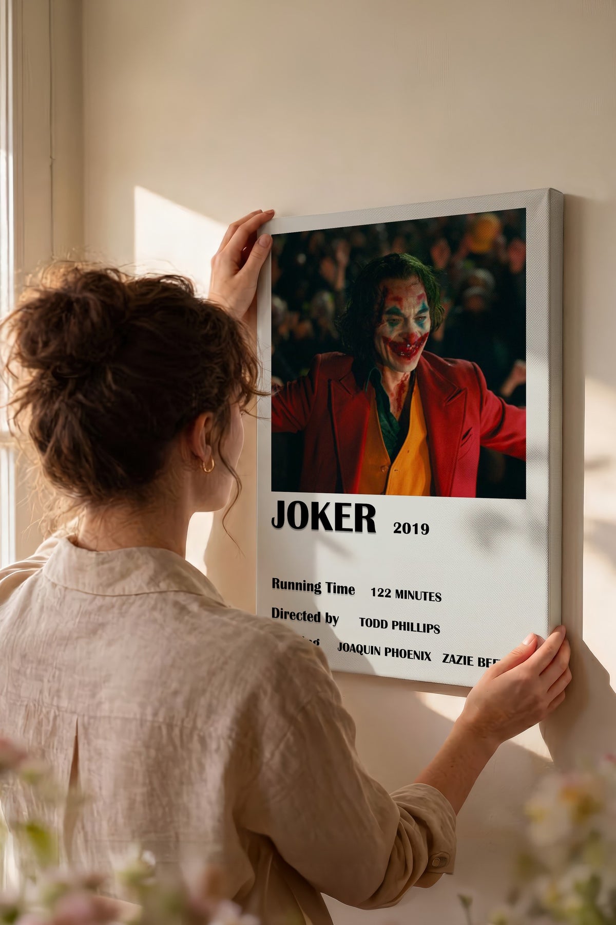 JOKER 2019 Film Kanvas Tablo