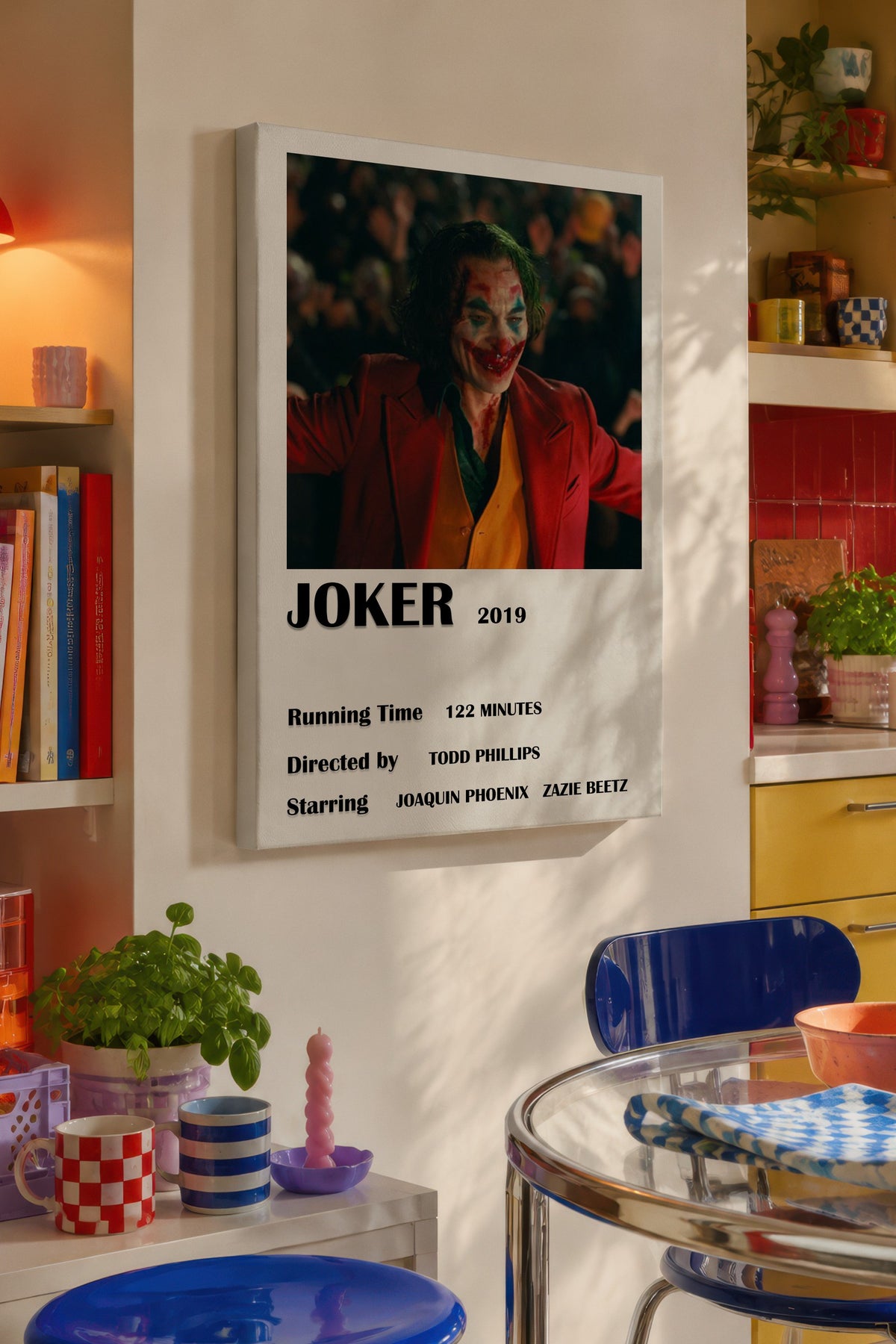 JOKER 2019 Film Kanvas Tablo